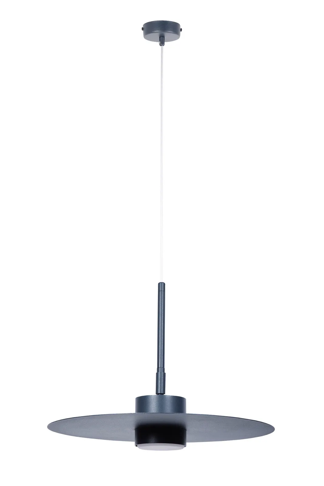 Lampa wisząca stalowa CHARLIE L grafitowa