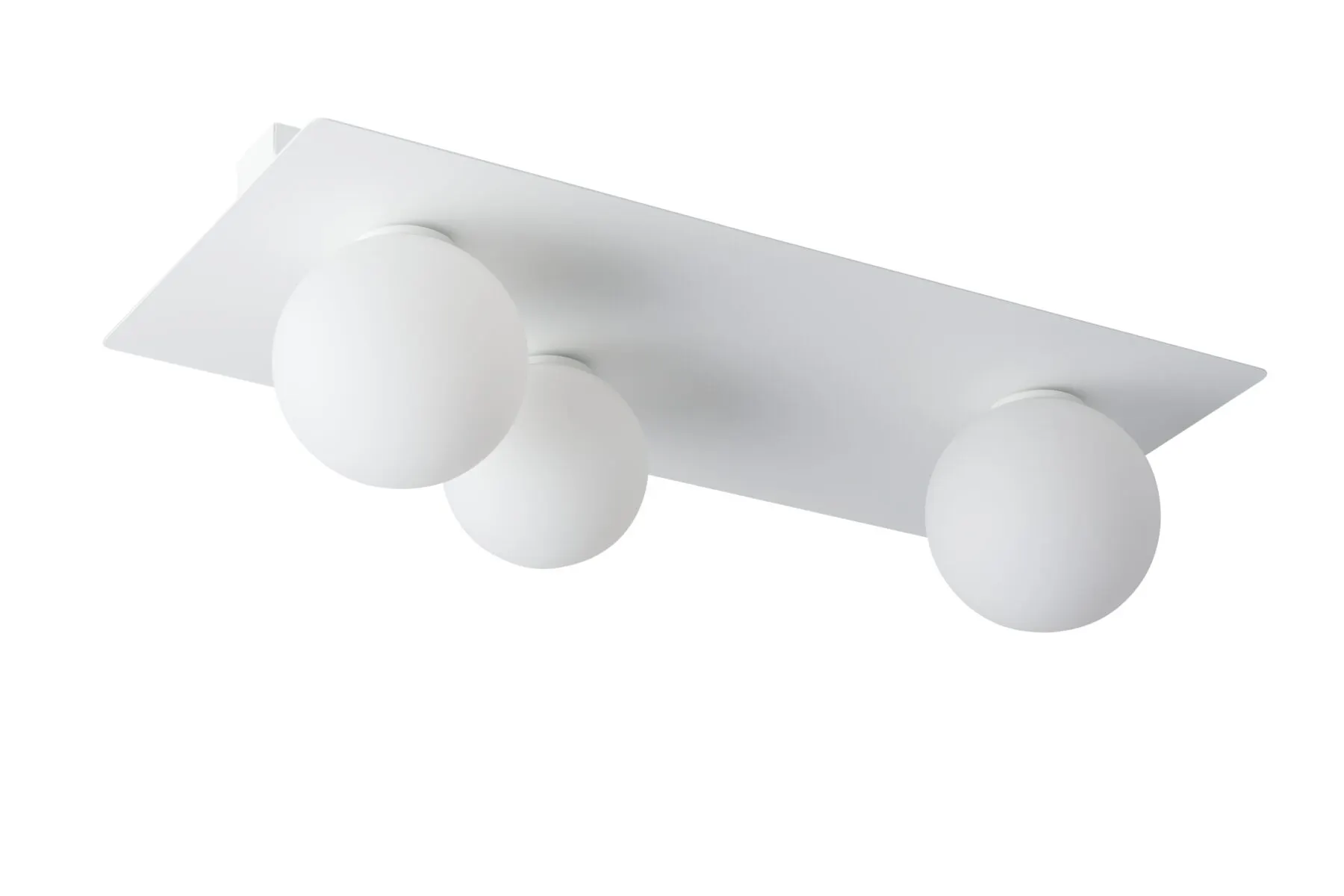 Lampa sufitowa/plafon ARGON 3 prostokąt biały