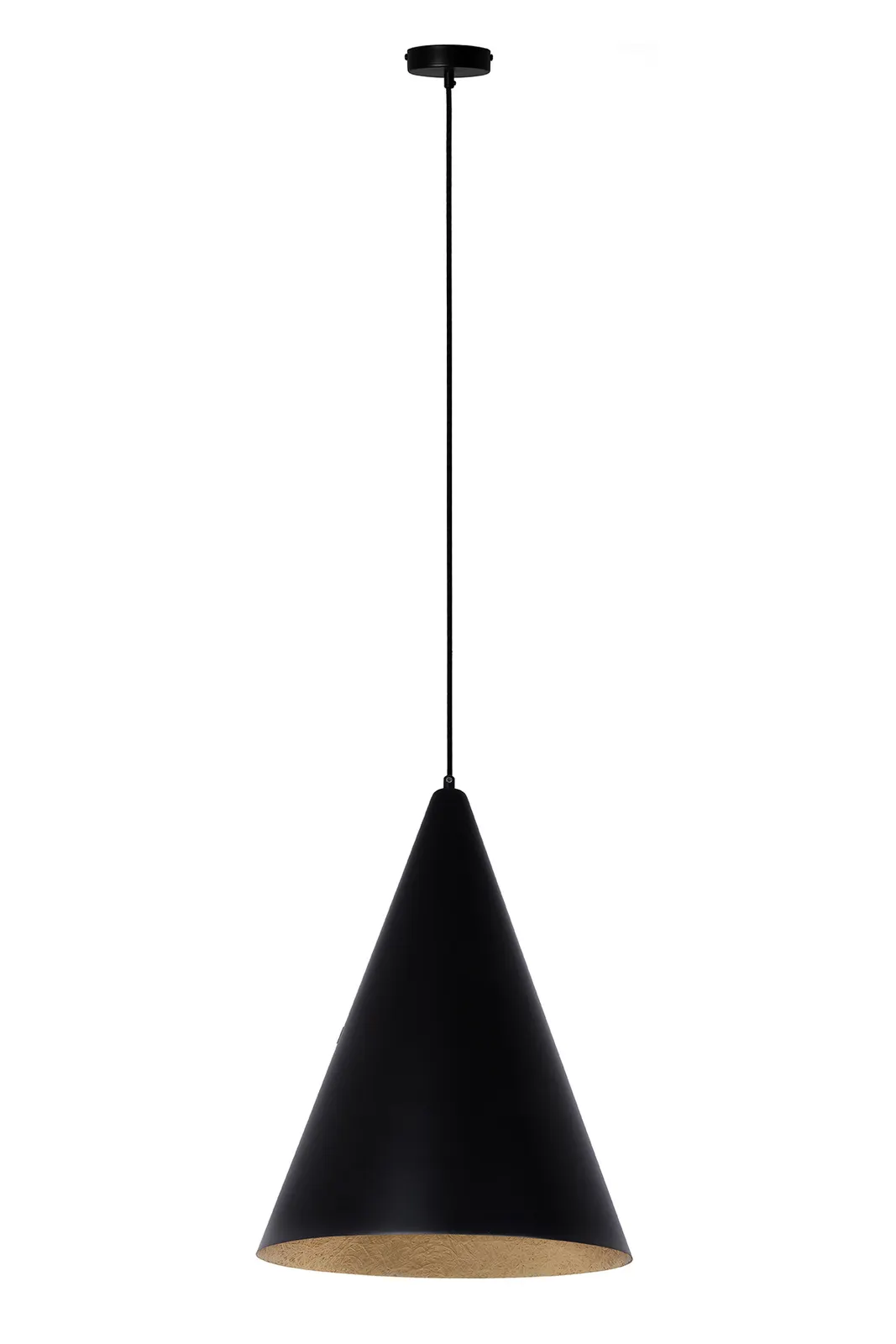 Lampa wisząca VESUVIO S czarno-złota