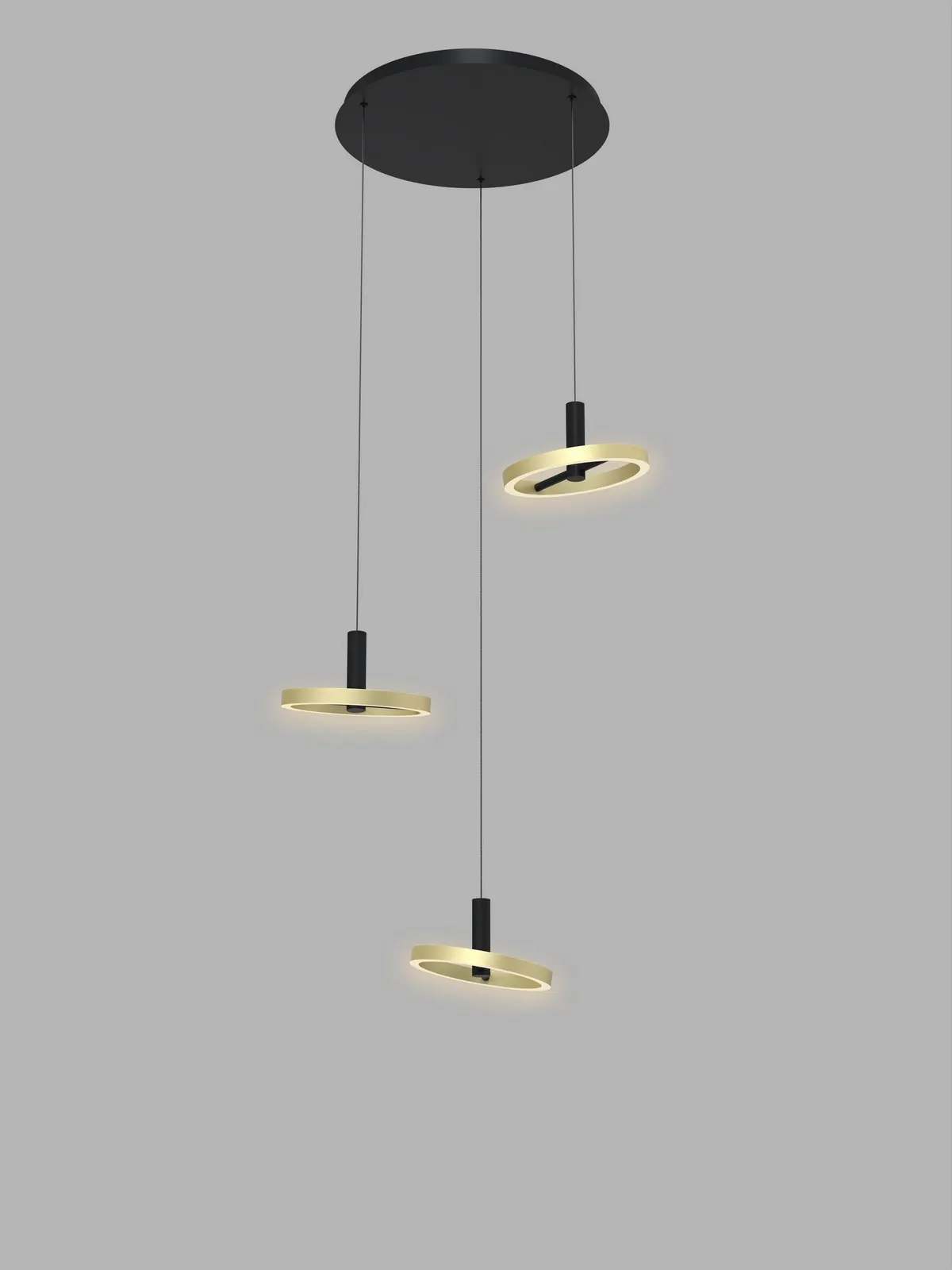 BREST - Lampa wisząca trójka - 5016-304