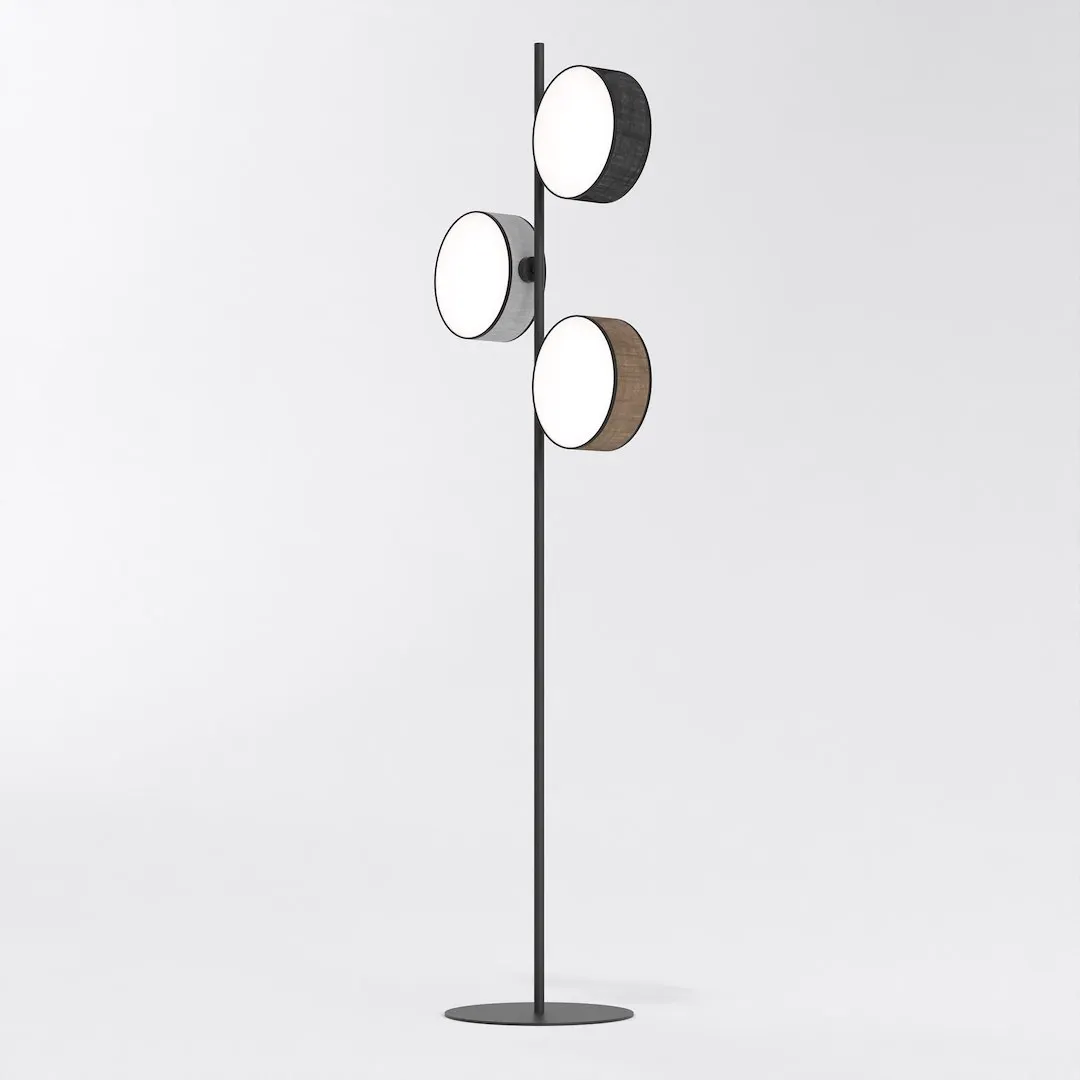 Lampa podłogowa abażur DRUMZ LP3 MIX1 wielokolorowa - 1566/LP3