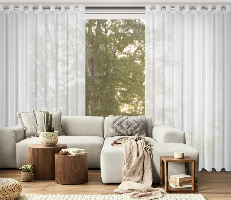 FIRANA GOTOWA KALIA 300X260 CM BIAŁY — zdjęcie 11