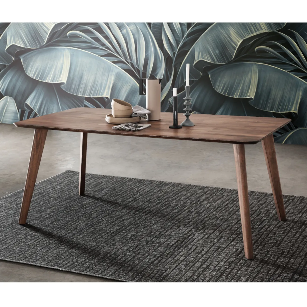 Stół bukowy prostokątny BLISS 180x90 z litego drewna - GK_103624150102