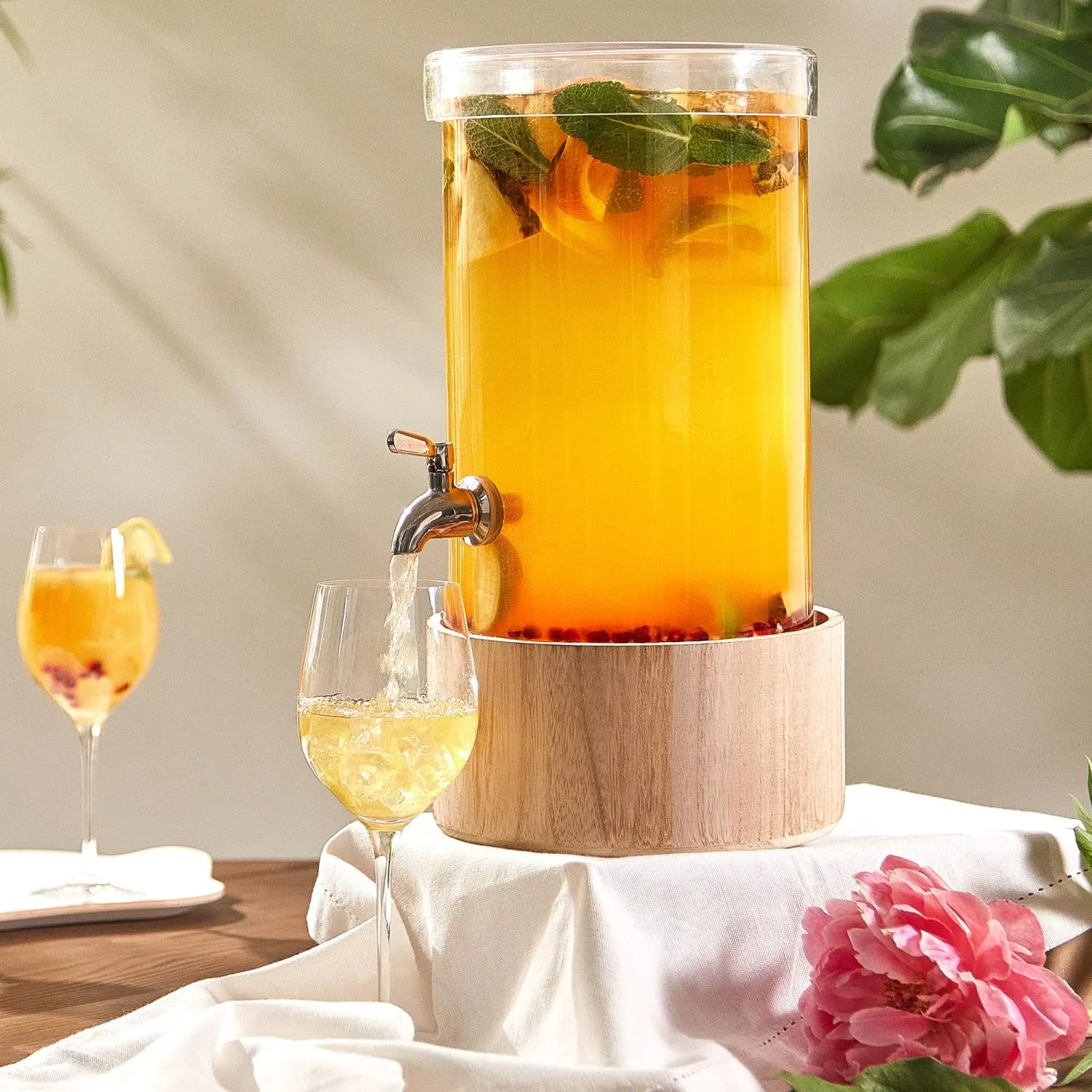 image kettle, infuser, drink dispenser, lemonade, fruit float