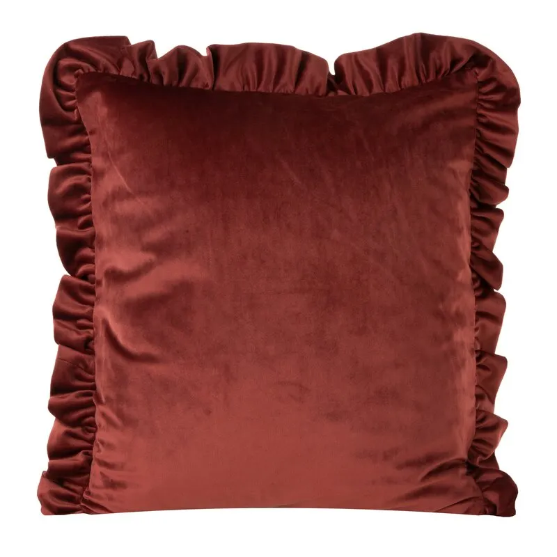 POSZEWKA VELVET 25 45 X 45 CM CEGLASTY POSZEWKA VELVET 25 45 X 45 CM CEGLASTY