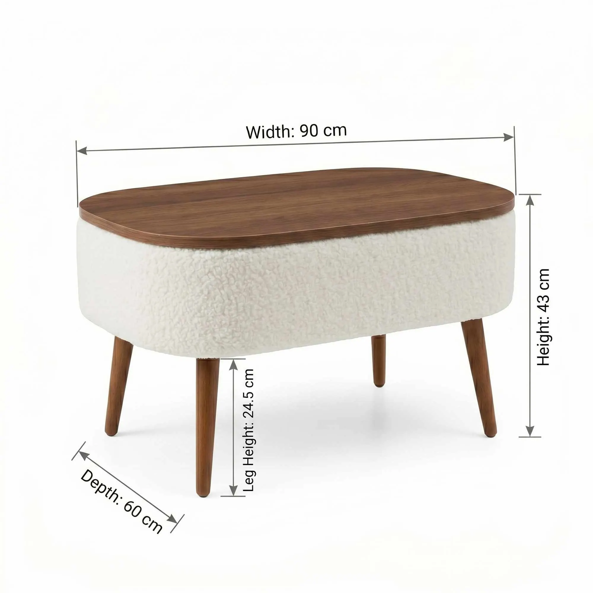 image sofa, ottoman, wood, tkanina, wymiary