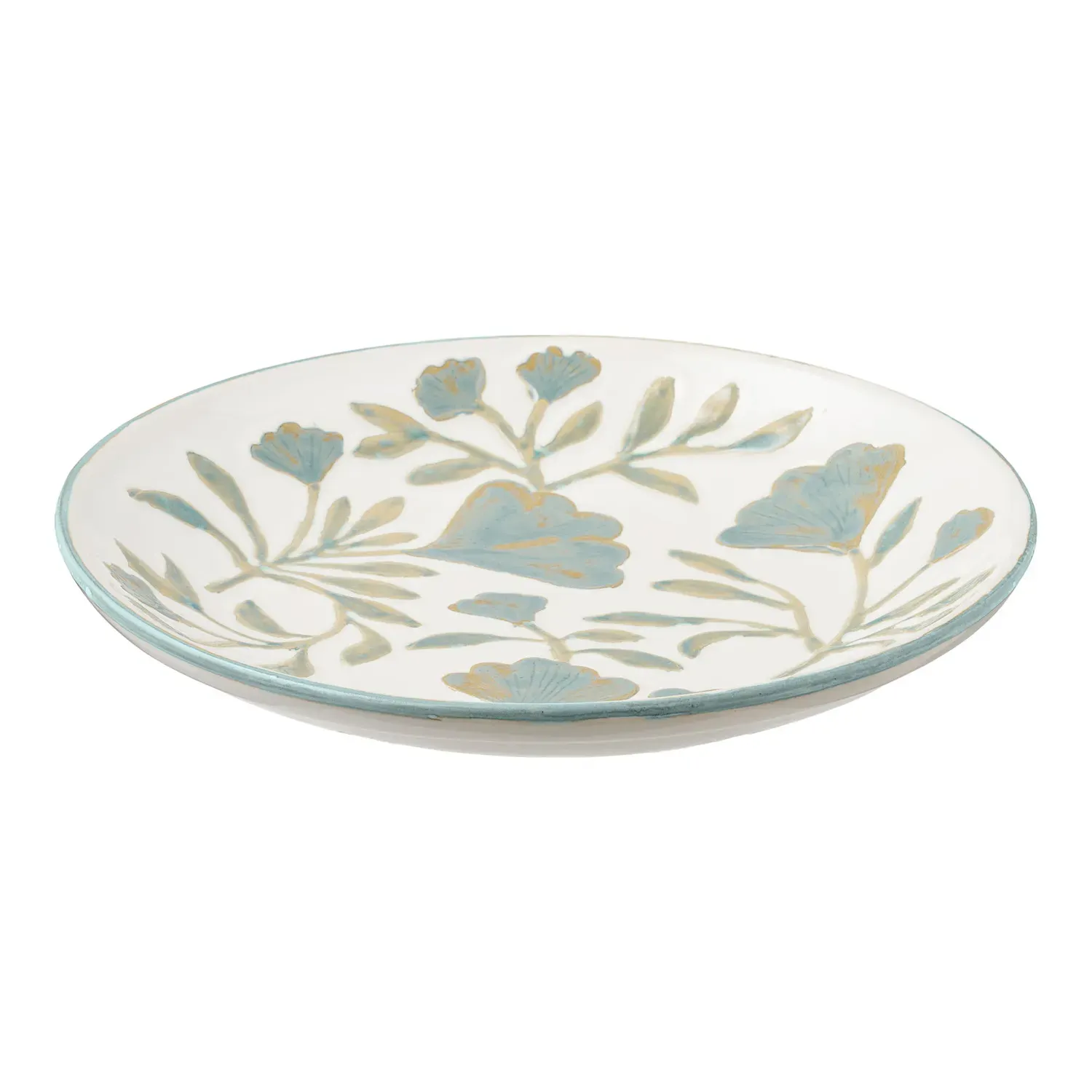Taca ceramiczna 35,5x5 biała