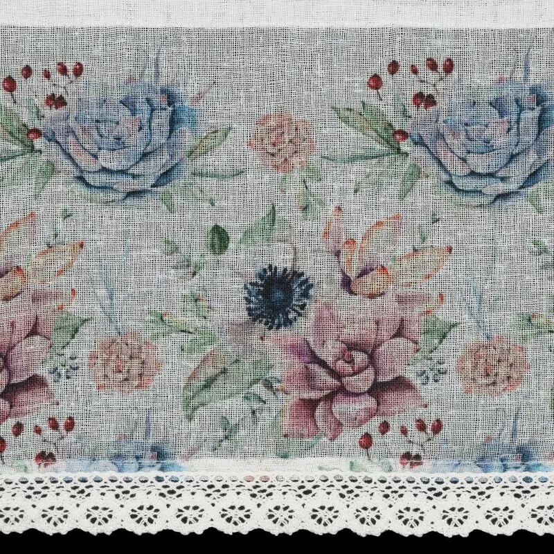 FIRANA GOTOWA DORA 150X60 CM BIAŁY - EU_423869