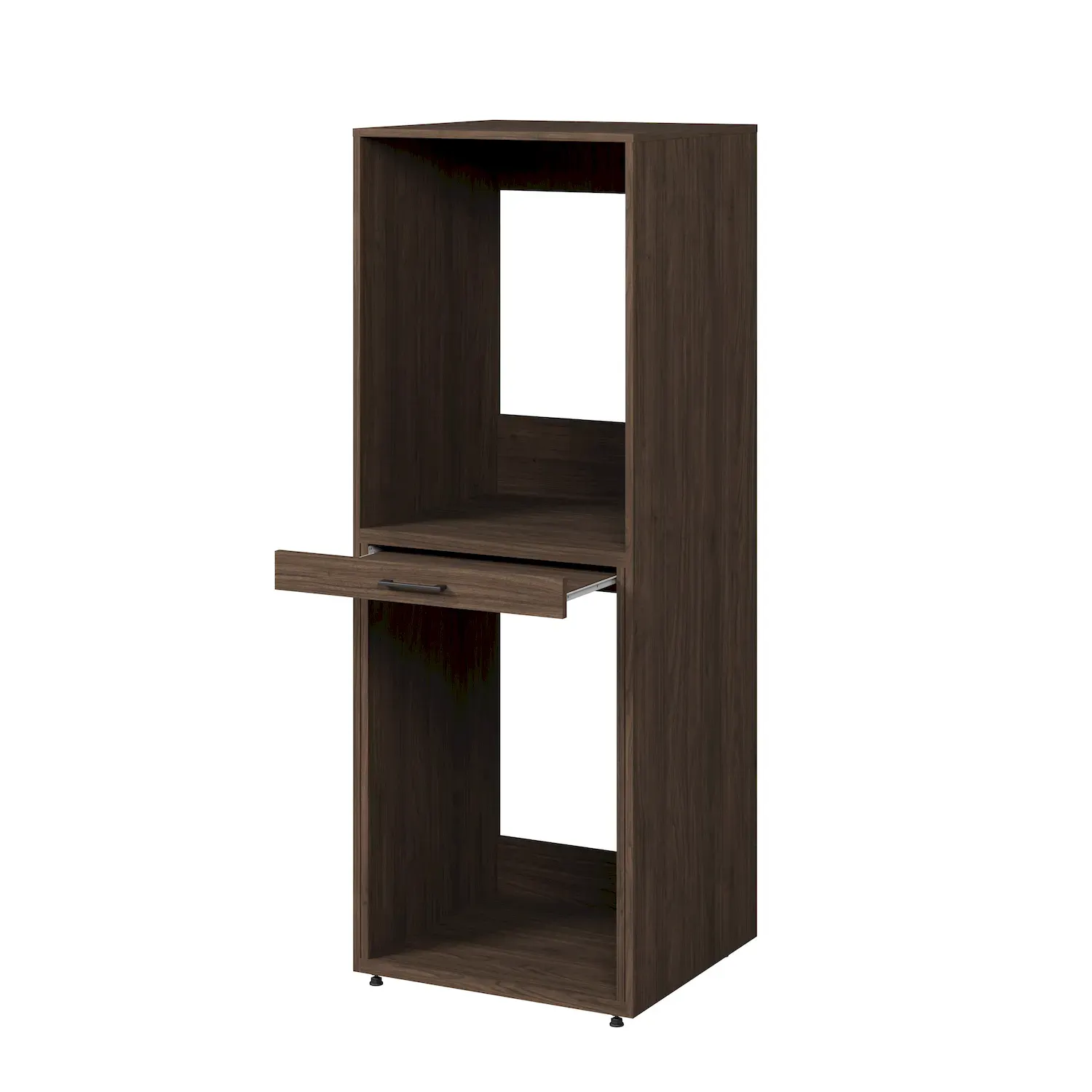 Zabudowa na pralkę i suszarkę AZA wysuwana półka orzech - 30OVME61