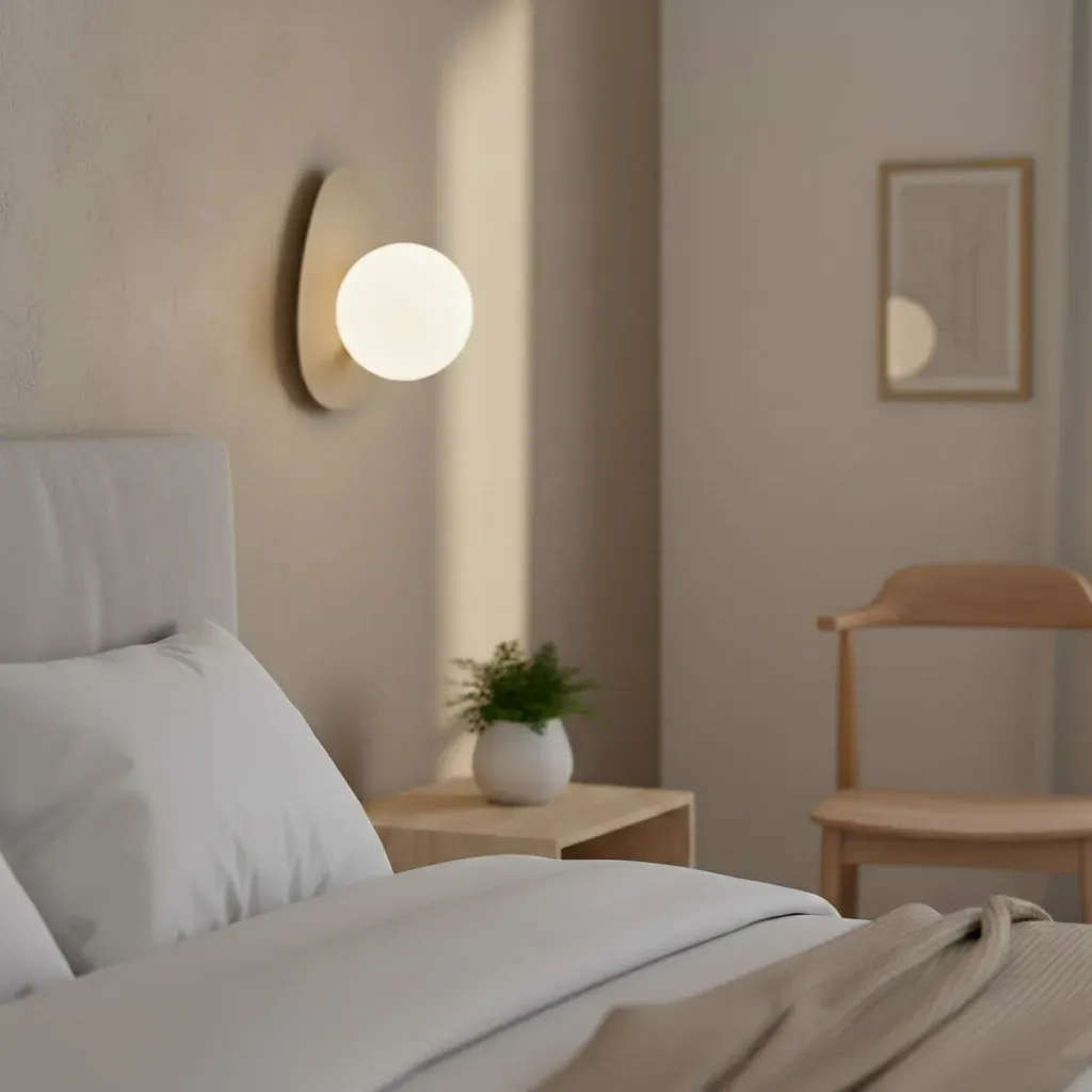 Kinkiet metalowy OVO K1 beżowy - 1529/K1