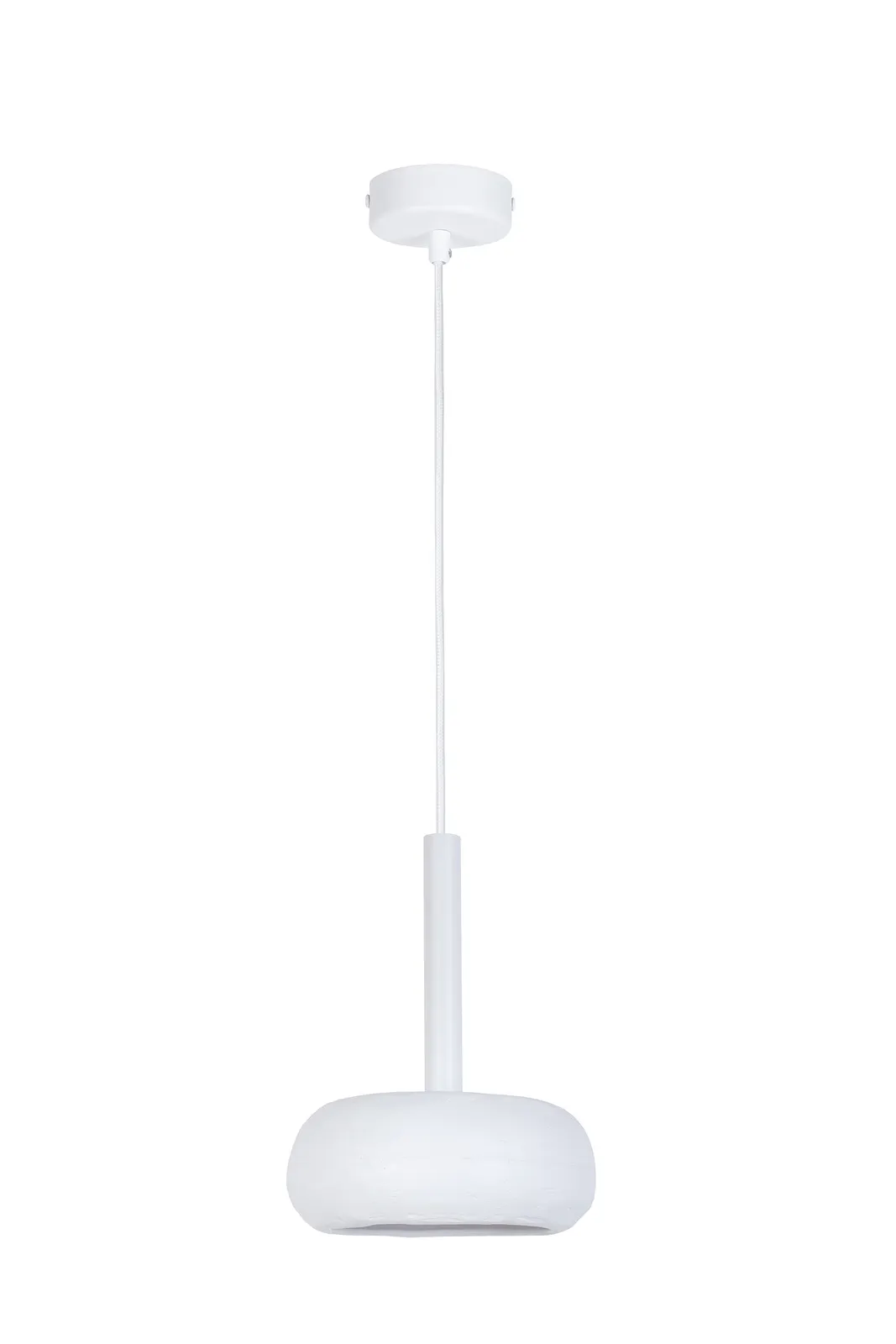 Lampa wisząca OTTO S 1 ceramiczny klosz biała Lampa