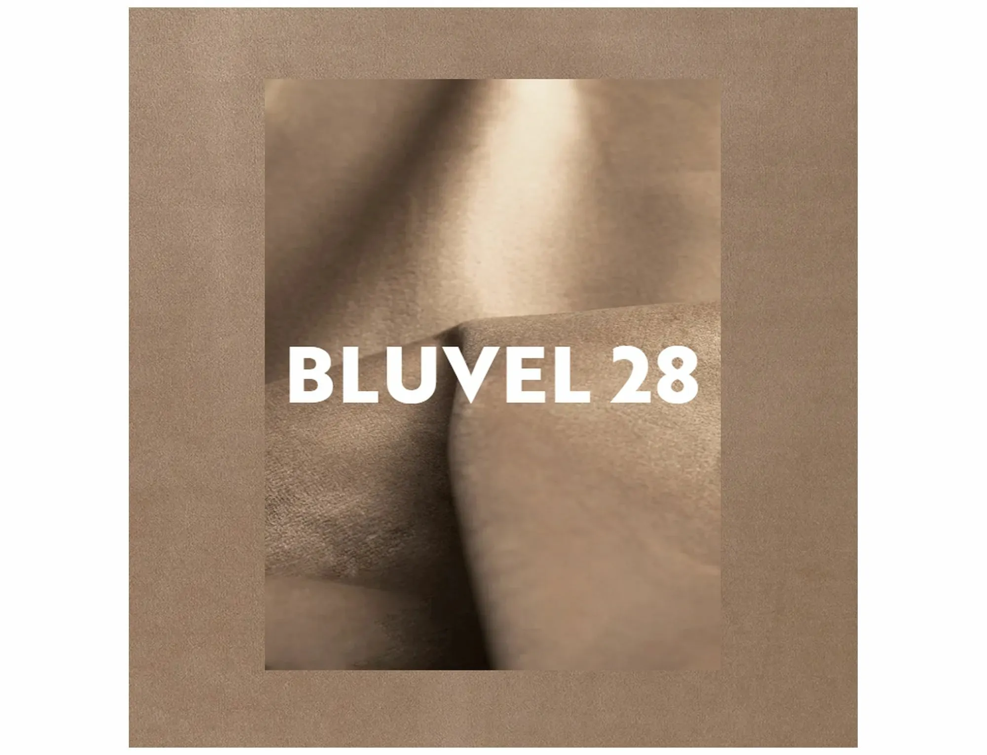 Krzesło z podłokietnikami BONO VELVET Bluvel 28 beżowe złoty stelaż - BONOVZLBE