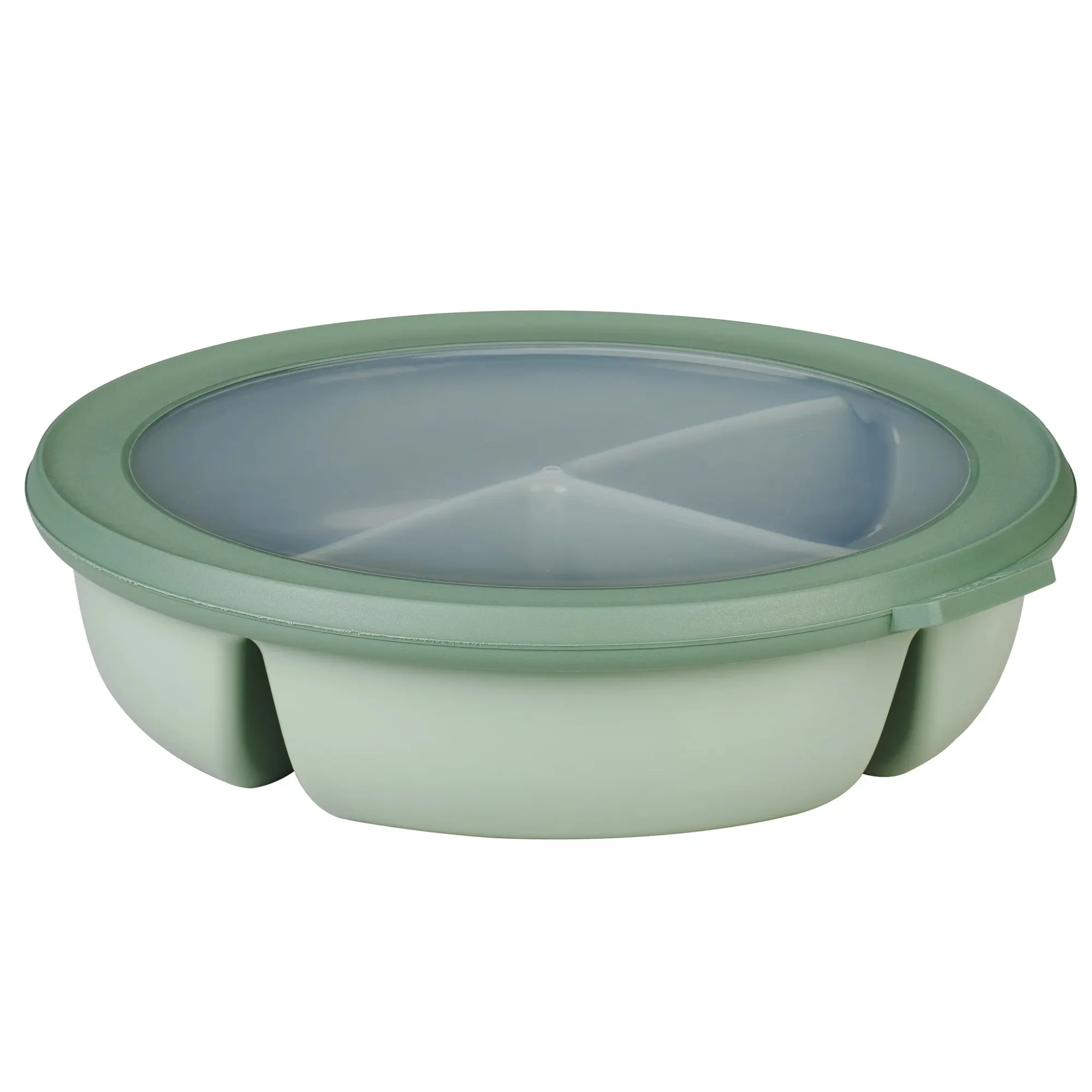 Miska z pokrywą BENTO 250+250+500ml zielona Miska z pokrywą BENTO 250+250+500ml zielona