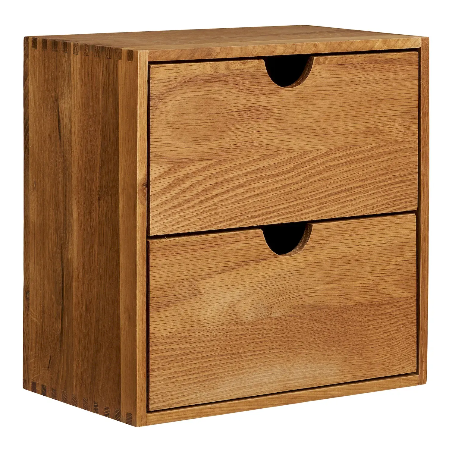 Półka ścienna drewniana z 2 szufladami TOWNSVILLE 18x30x30 cm naturalny Półka ścienna drewniana z 2 szufladami TOWNSVILLE 18x30x30 cm naturalny