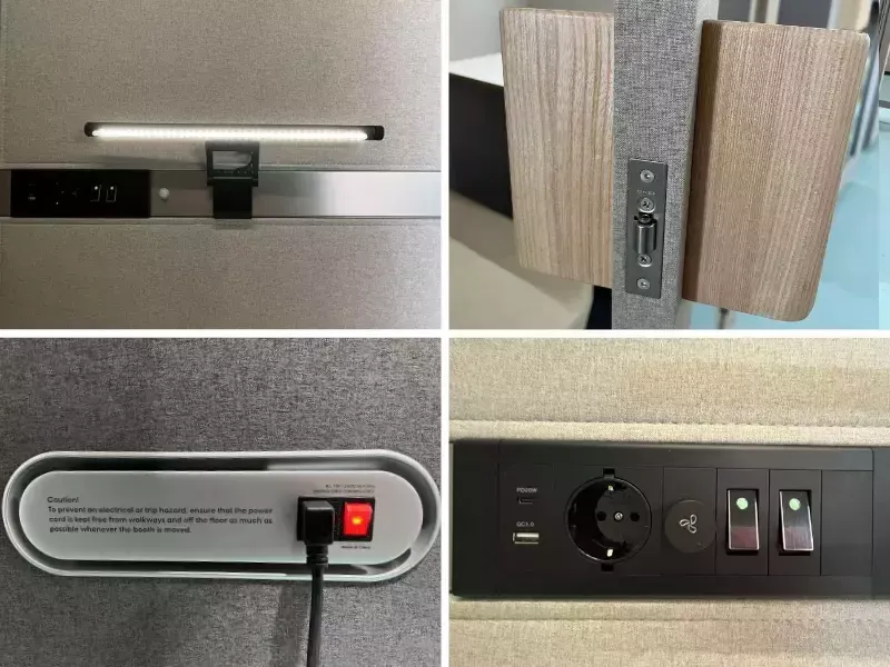 Kabina Budka akustyczna wygłuszająca MONDAY cloud - MONDAYCL