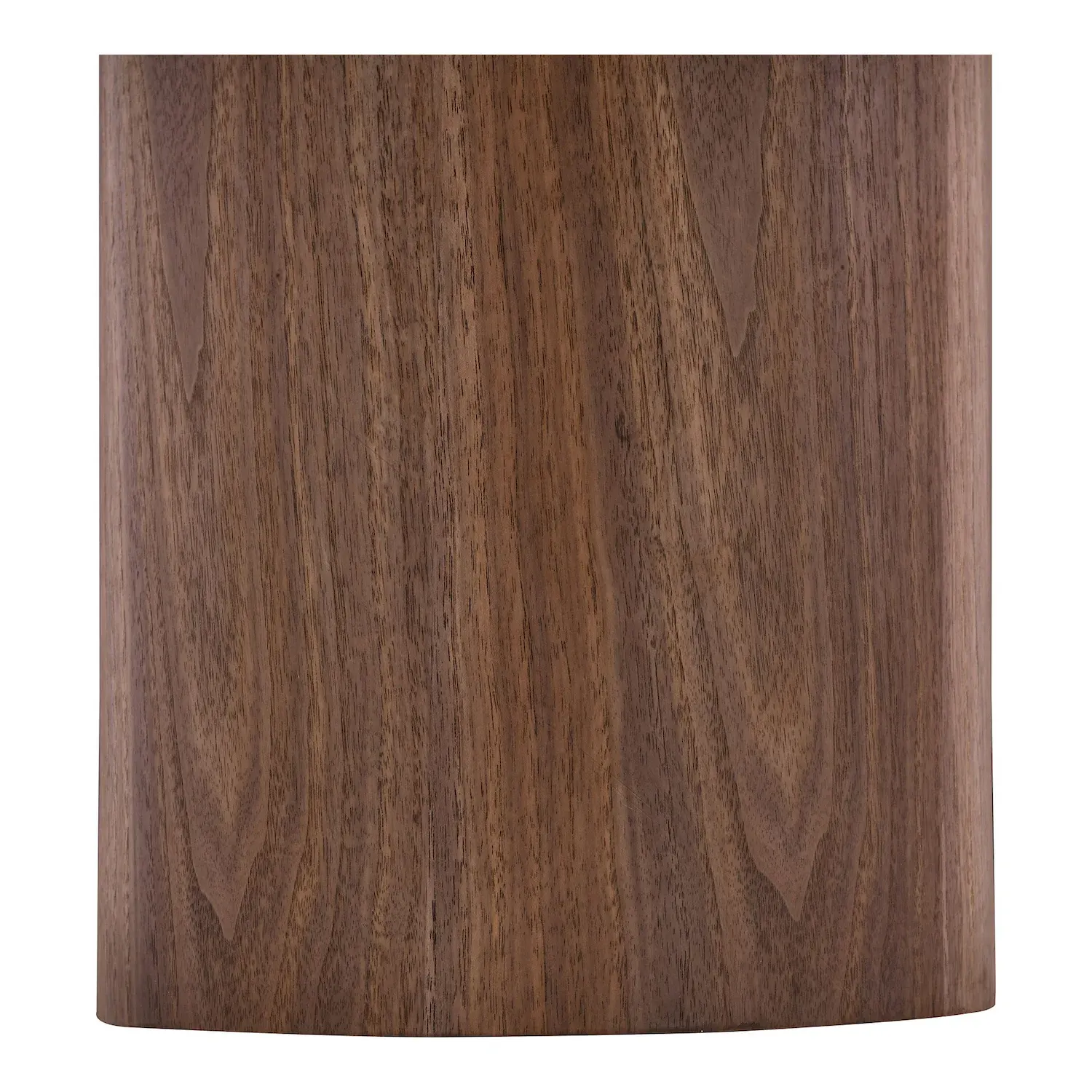 Stolik kawowy NOLI 60cm fornir jesionowy ceramika ciemny brąz biały - 2102197