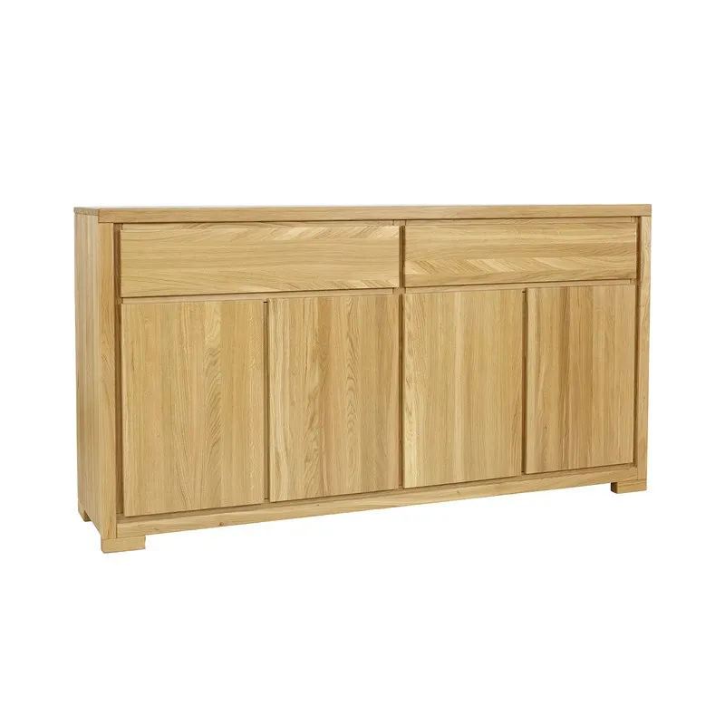 Komoda dębowa KD357 Naturalny DREWMAX
