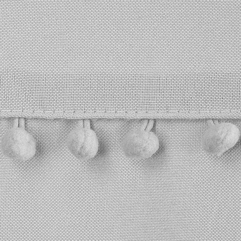 ZASŁONA GOTOWA DEFNE 135X260 CM STALOWY - EU_355825