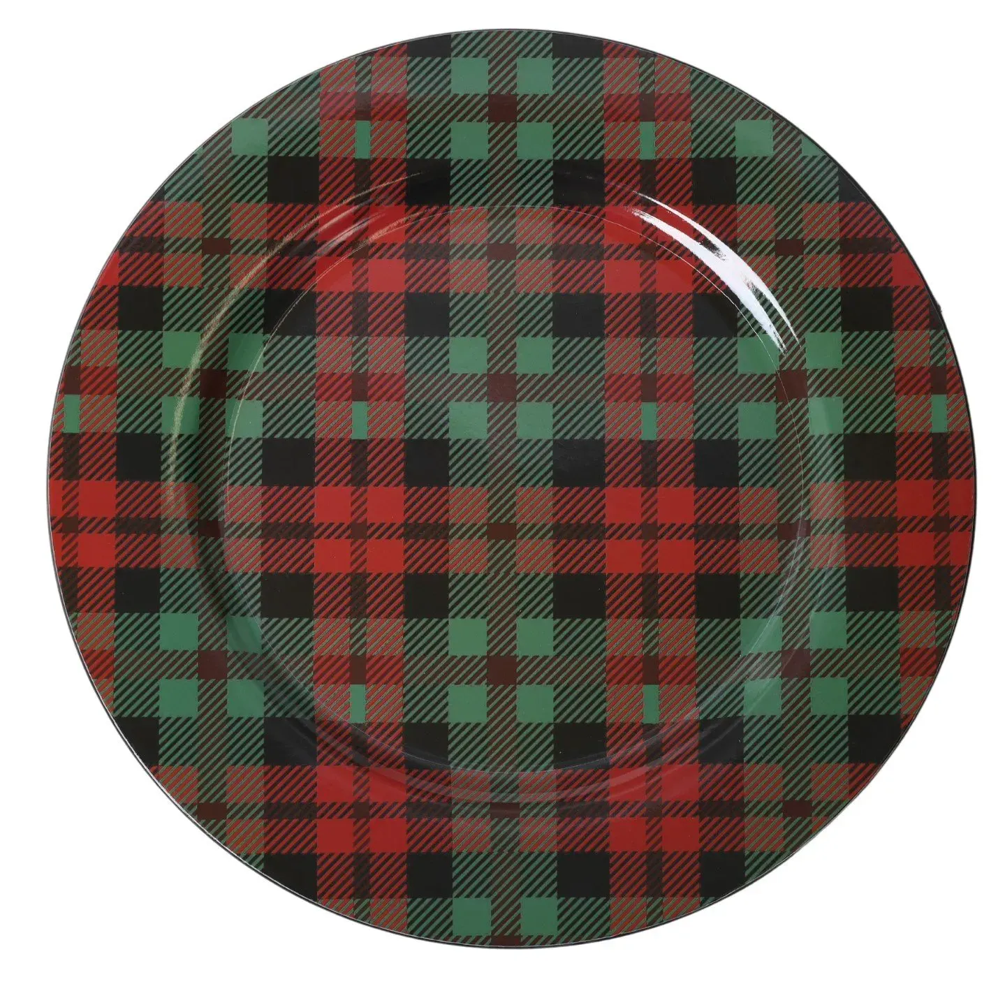 Podtalerz świąteczny KRATA czerwono-zielony Podtalerz świąteczny KRATA czerwono-zielony