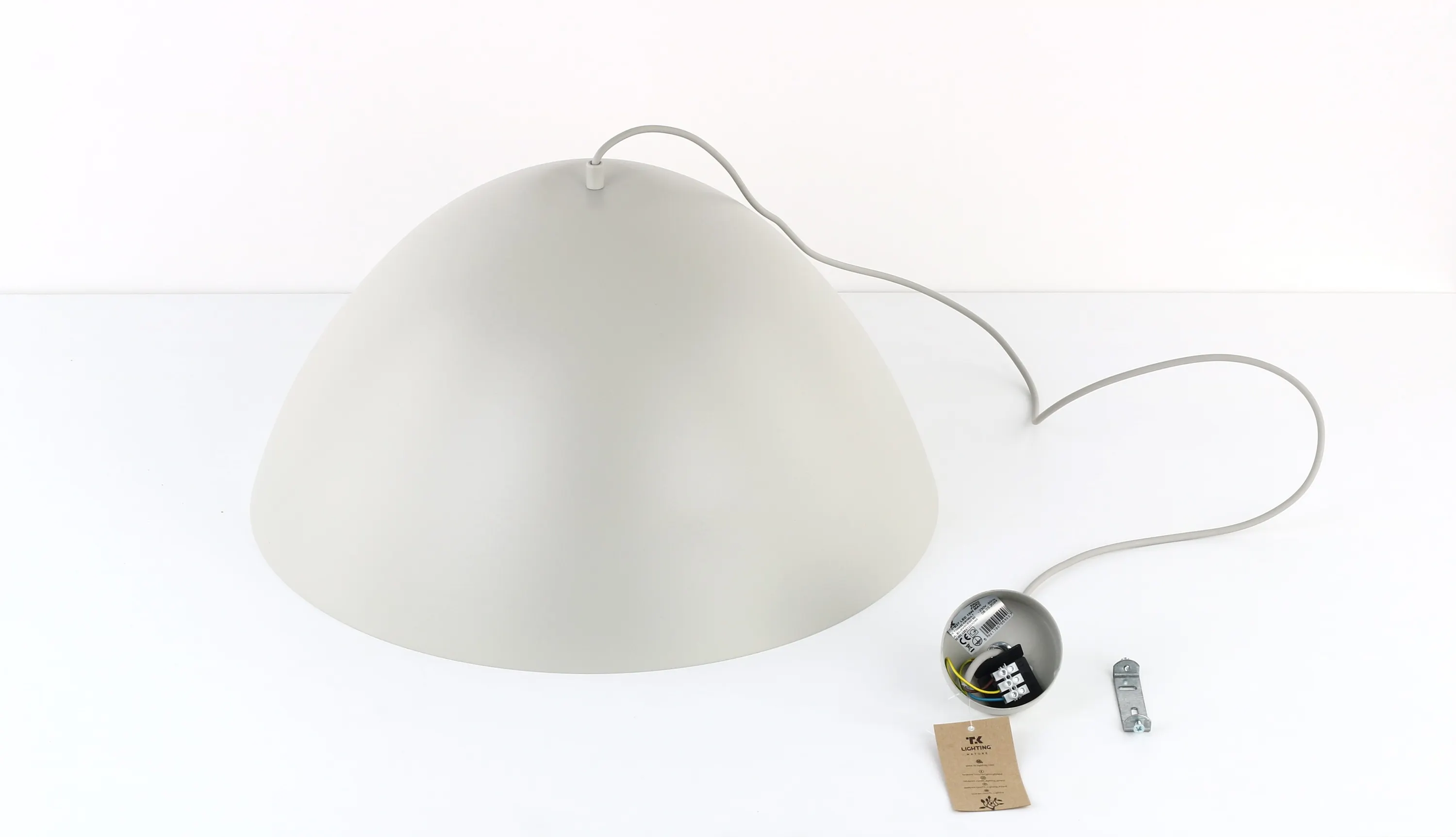 Lampa wisząca FARO beżowa 170x50cm - TK_5900