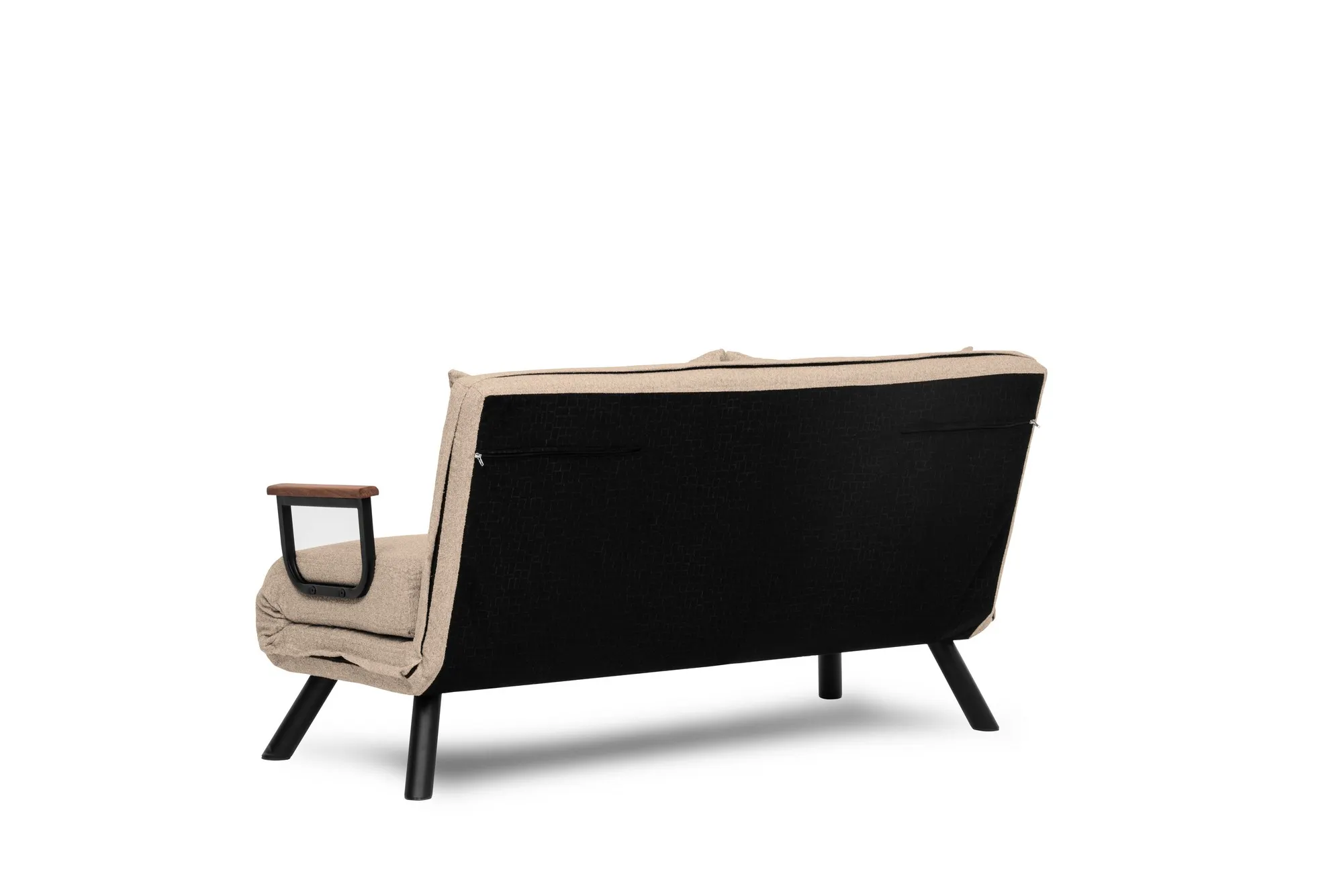 Sofa rozkładana 2-osobowa SANDO kremowa - ASI_859FTN1275