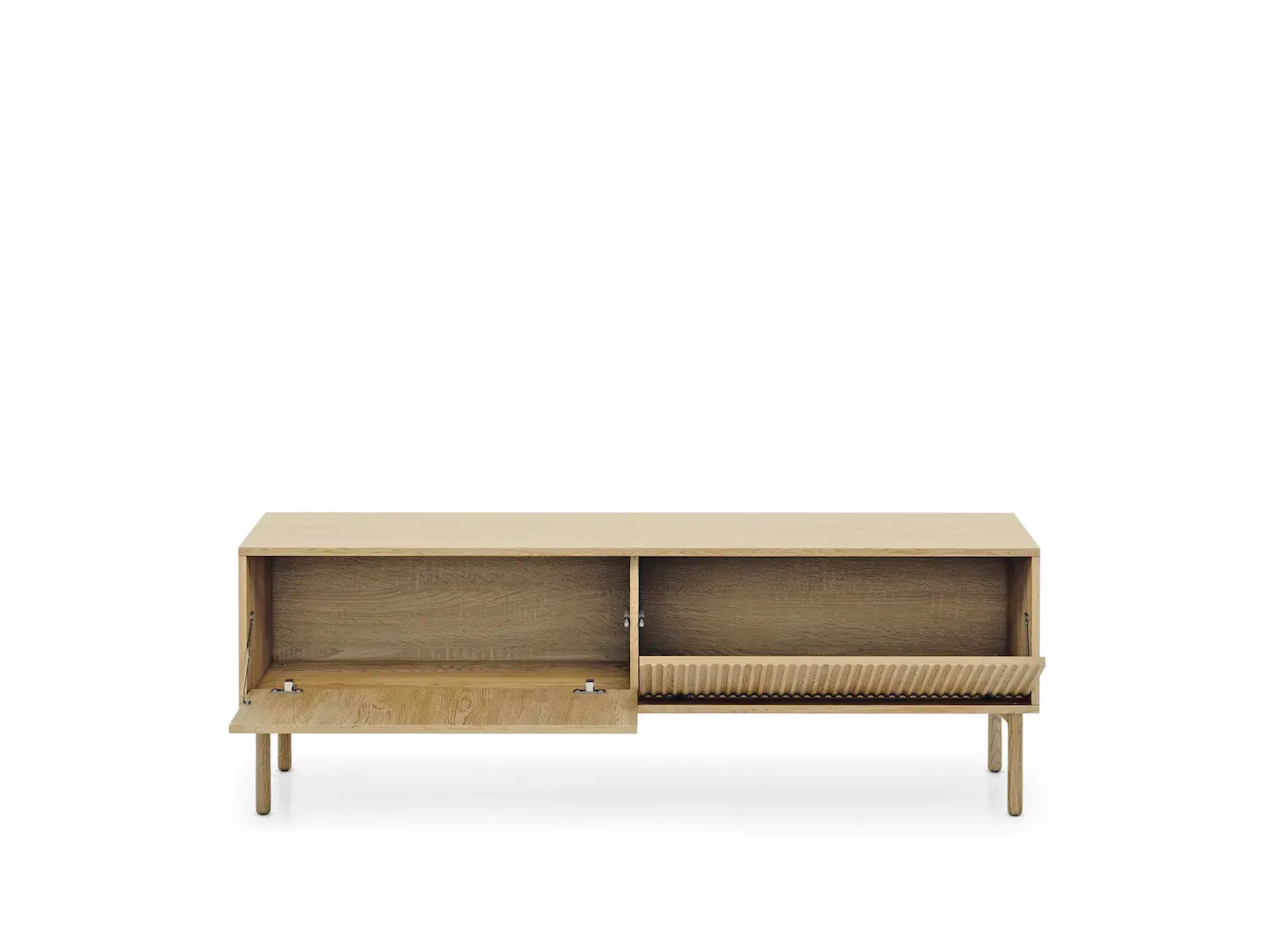 Szafka RTV 2-drzwiowa TAVO RTV 153 cm dąb cremona - LA_TAVO_RTV_153_2D