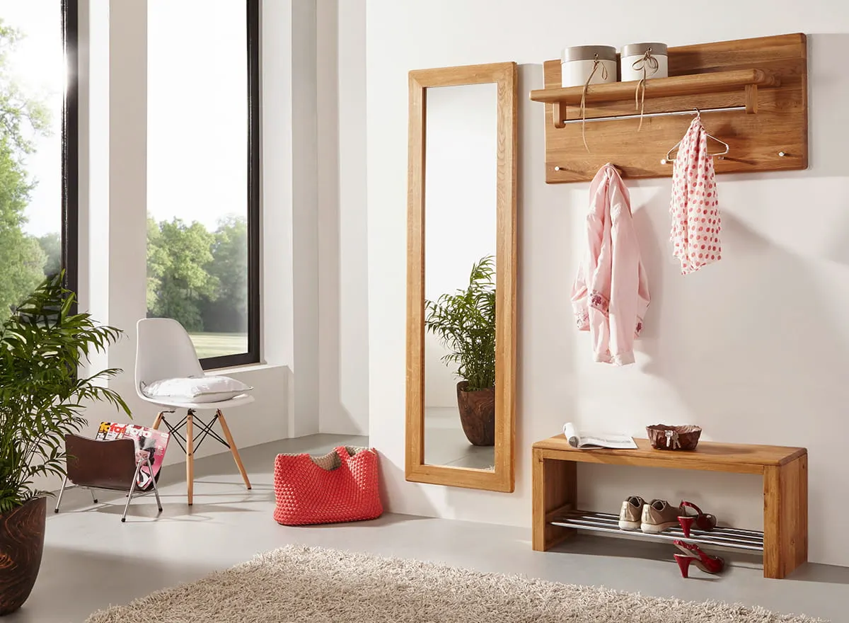 Regał na buty duży, dębowy Gialo 100x30xW40 - 2SGIA11