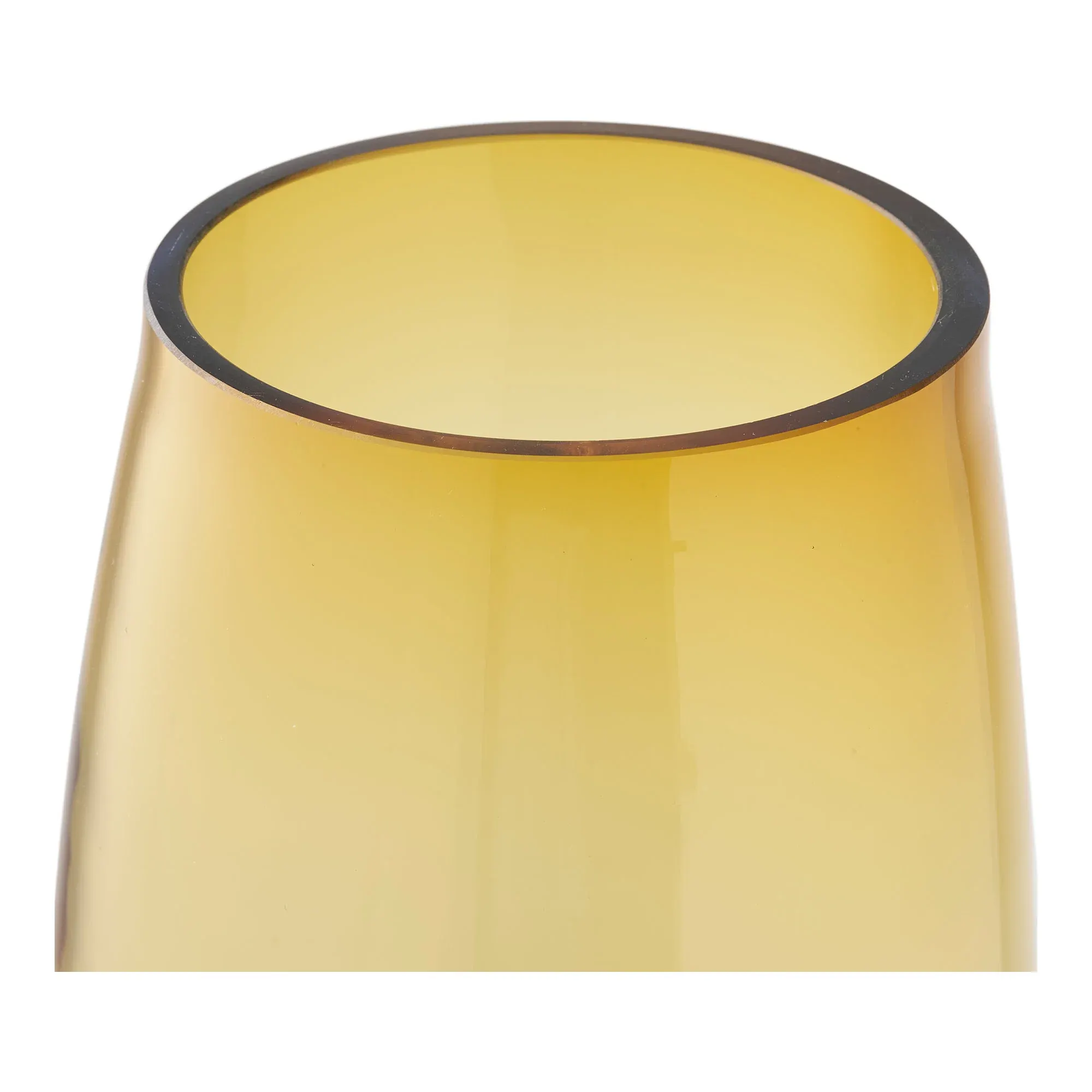 Wazon szklany VASE pomarańczowy — zdjęcie 4