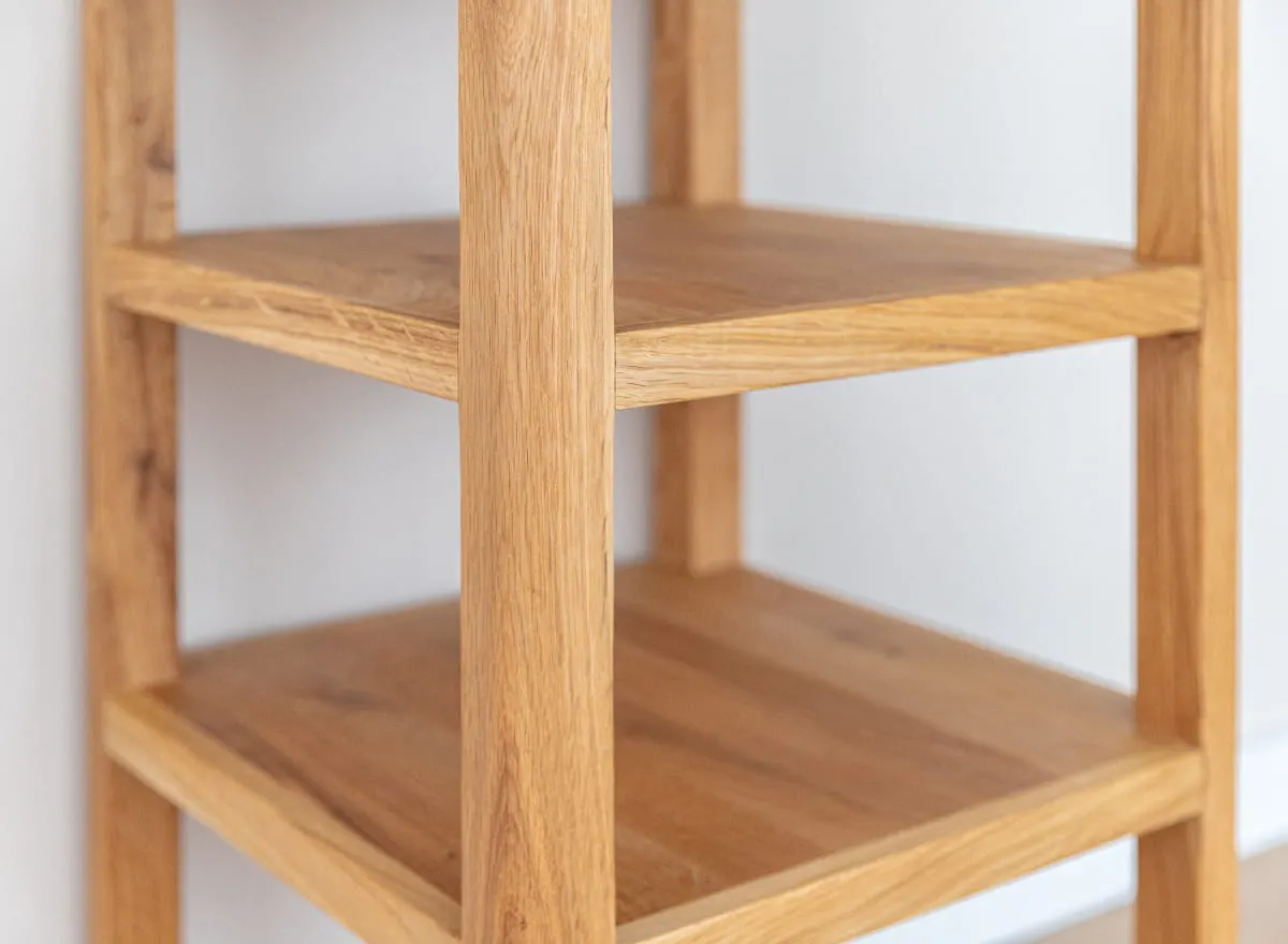 Regał dębowy Gialo 106x40x40 cm - 2SGIA28