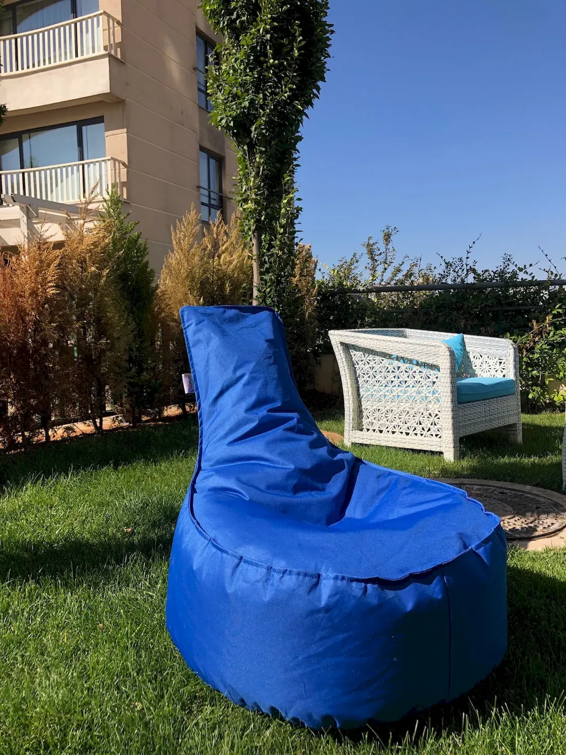 Pufa wodoodporna PFT1180 niebieska - ASI_535PFT1180