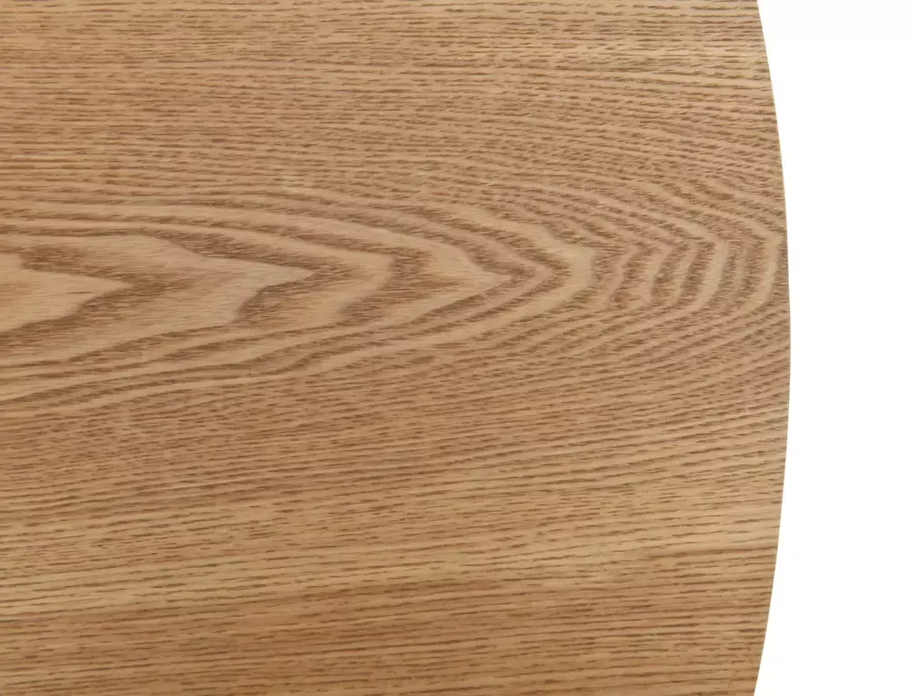 Stół okrągły ANGEL 120 cm dąb stelaż kaszmir - ANGELDBEFI120