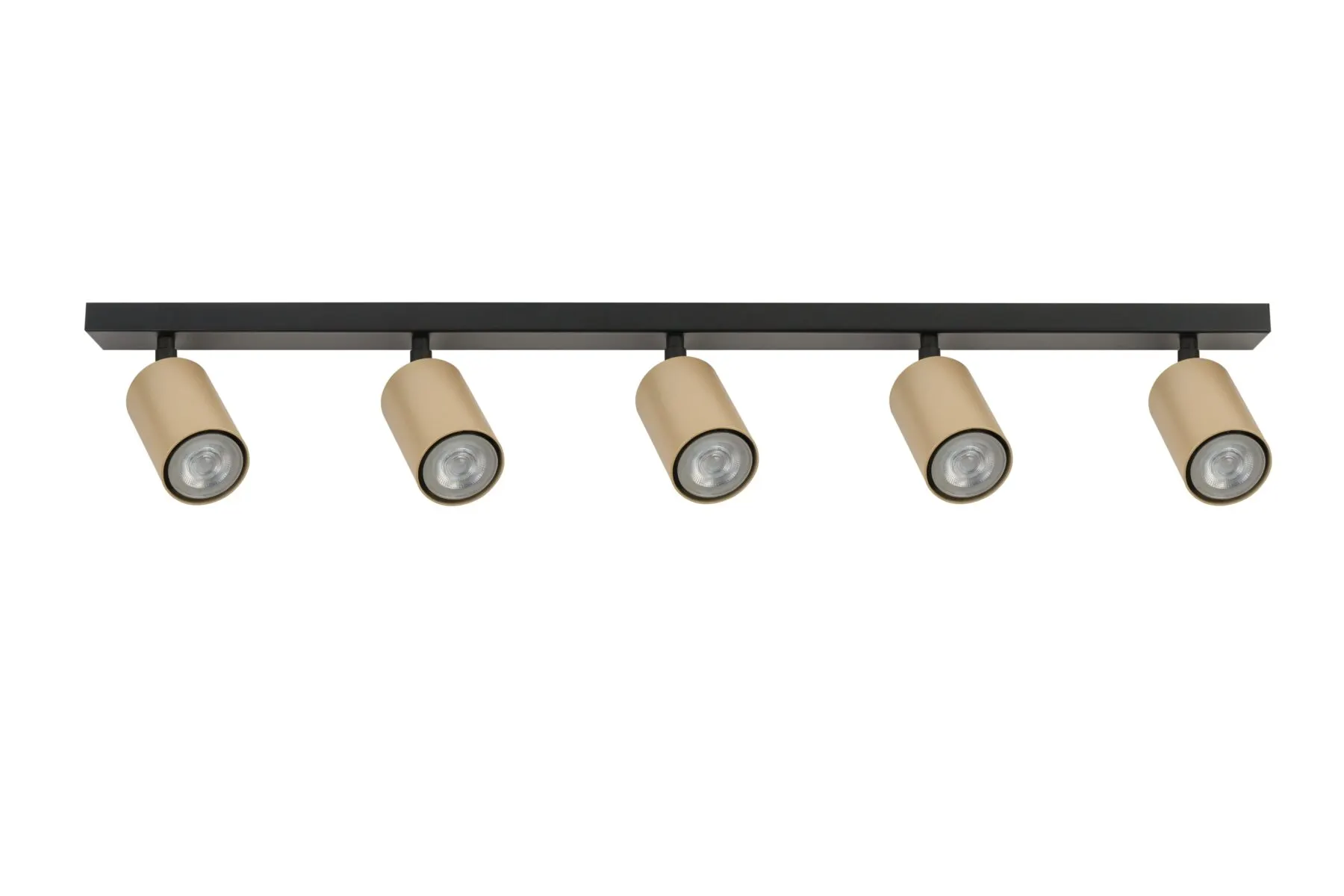 Lampa sufitowa ZOOM 5 czarno-złota Lampa sufitowa ZOOM 5 czarno-złota