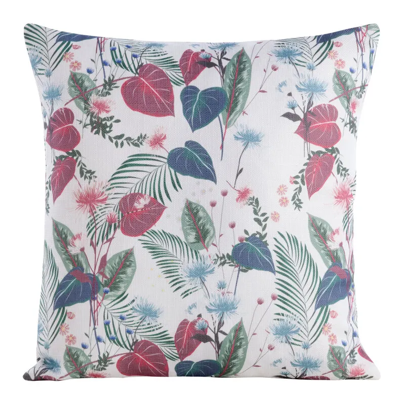 POSZEWKA FLORE 13 45X45 CM BIAŁY