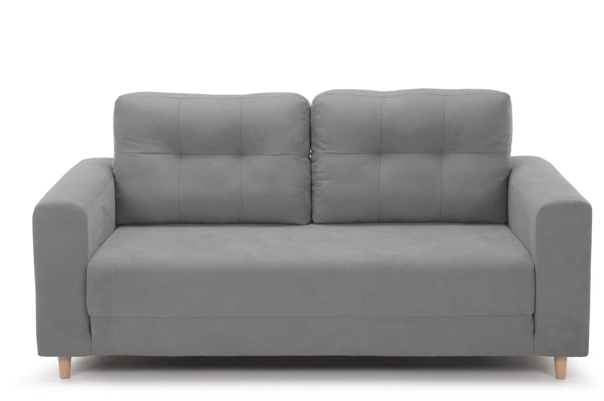 Sofa rozkładana Plant szara MEBLEX — zdjęcie 4