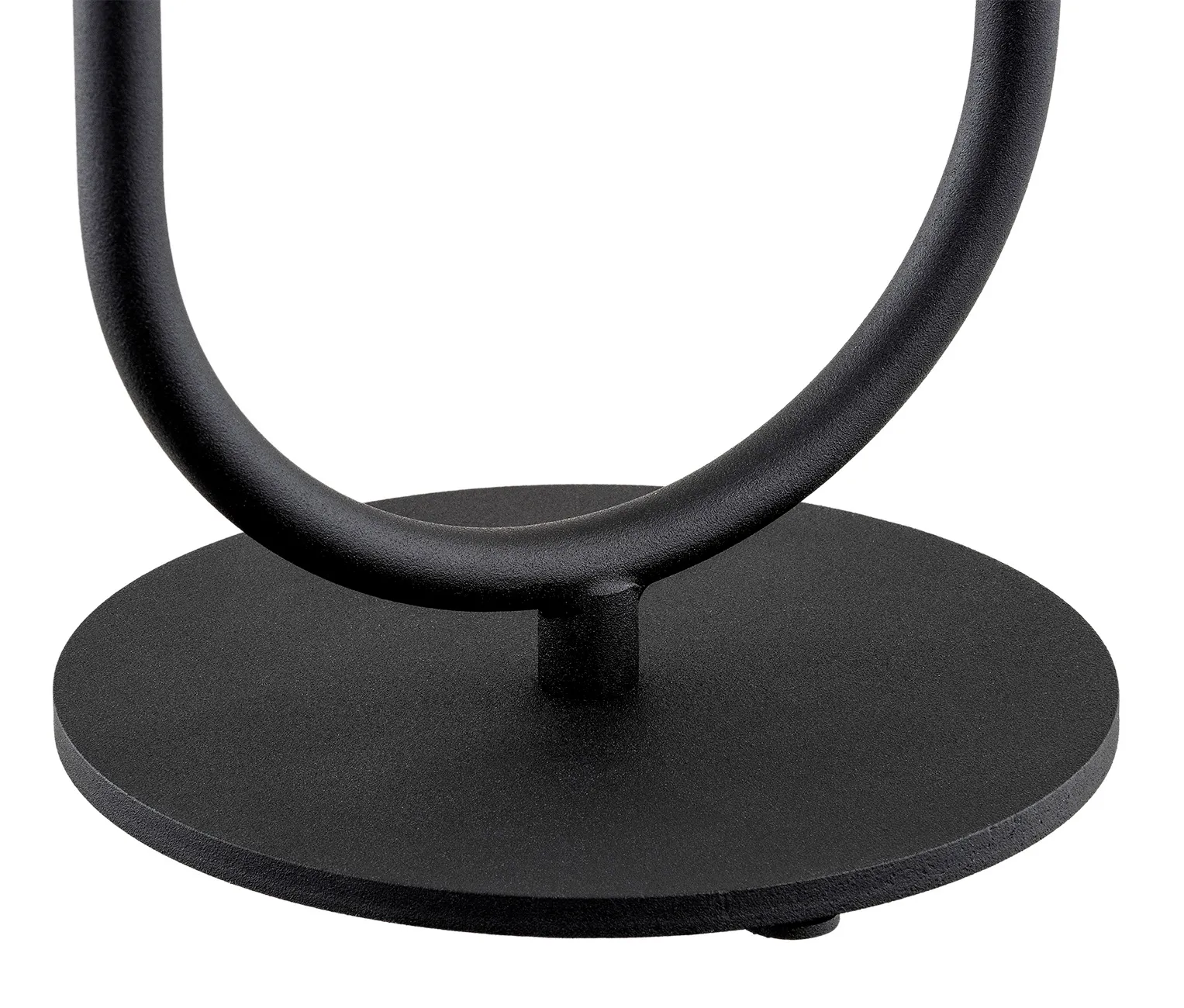 Kinkiet SALERNO czarny mosiądz biały klosz - 8046