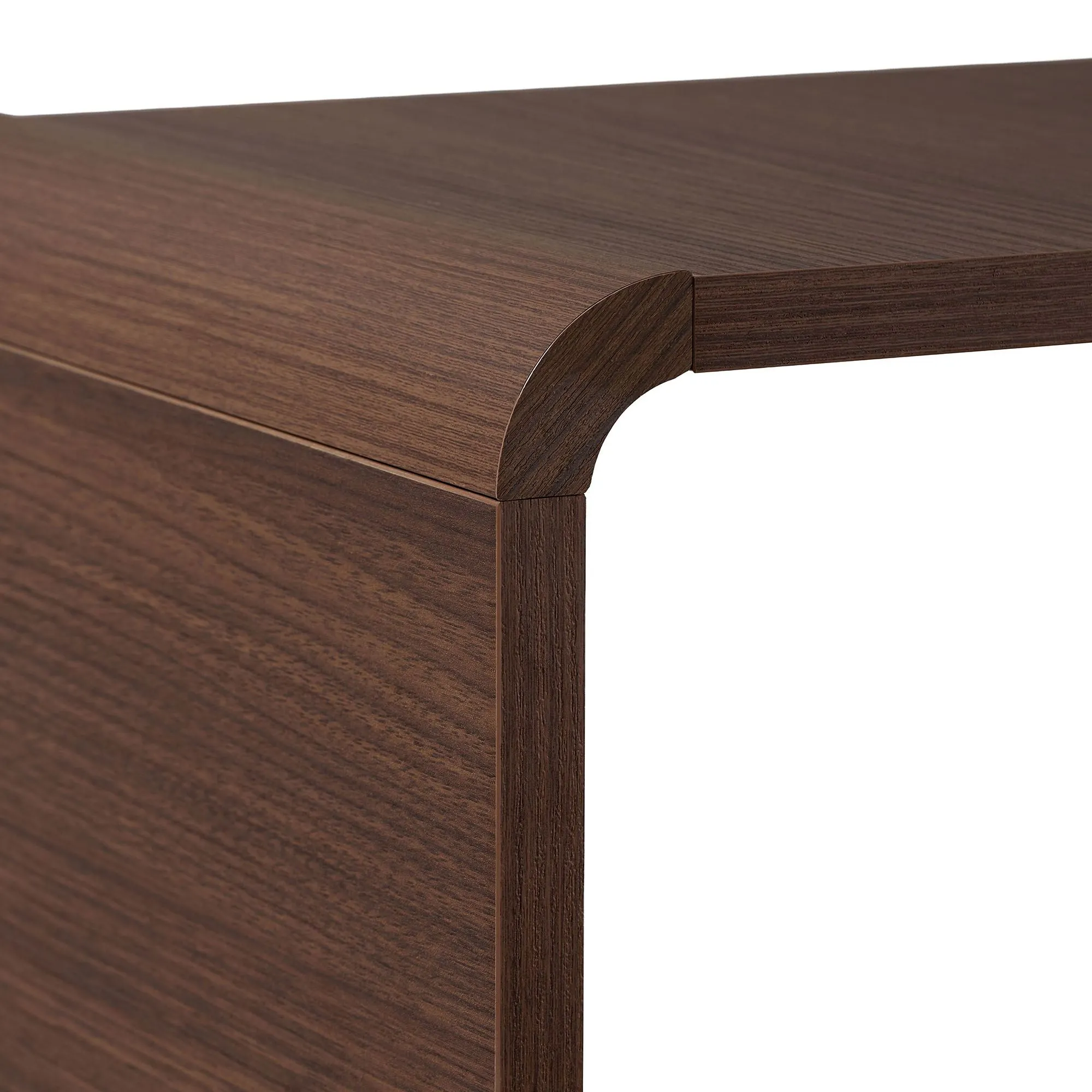 Regał otwarty SENZA z szufladą 78 cm orzech Milano - ASI_632NRD1118