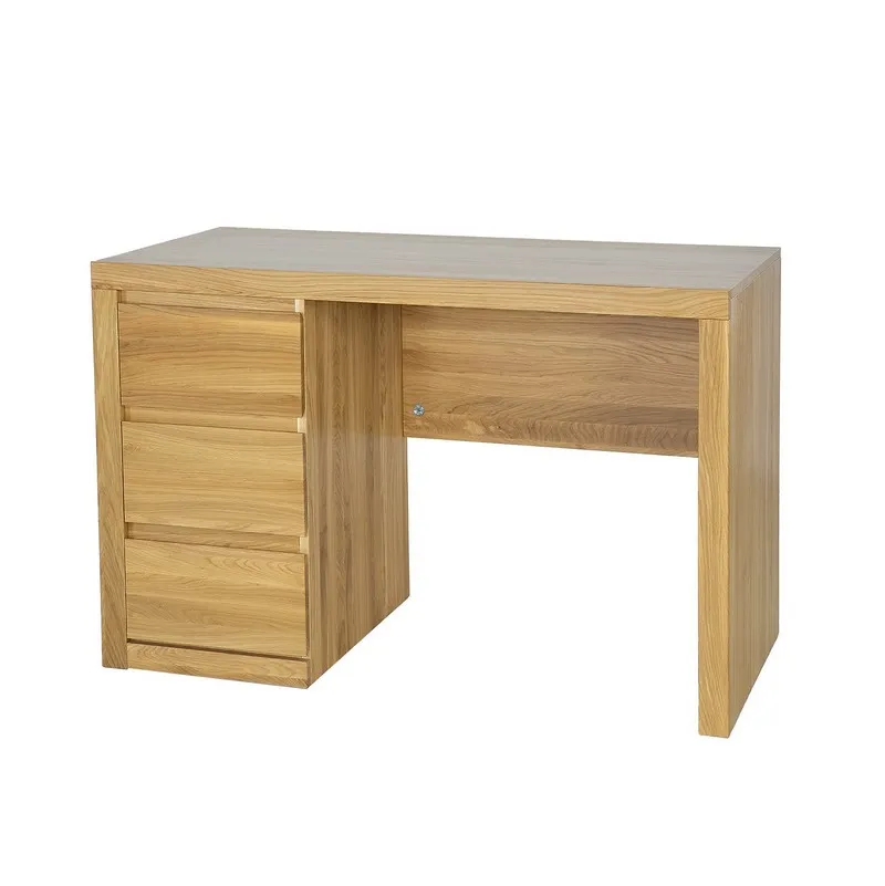 Biurko dębowe BR301 Naturalny DREWMAX — zdjęcie 4