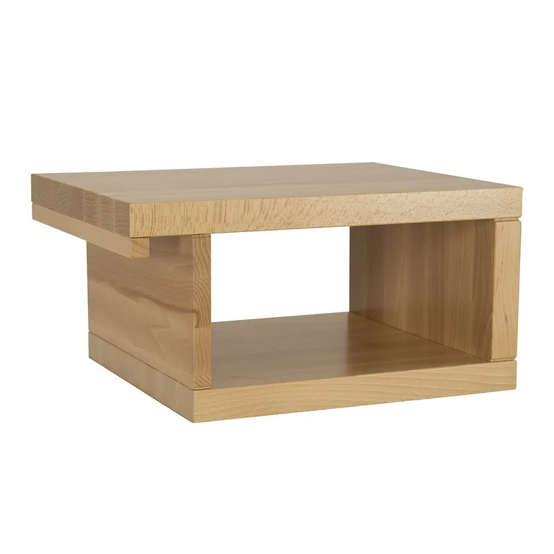 Szafka nocna bukowa SN117 Surowy nielakierowany DREWMAX - 33106