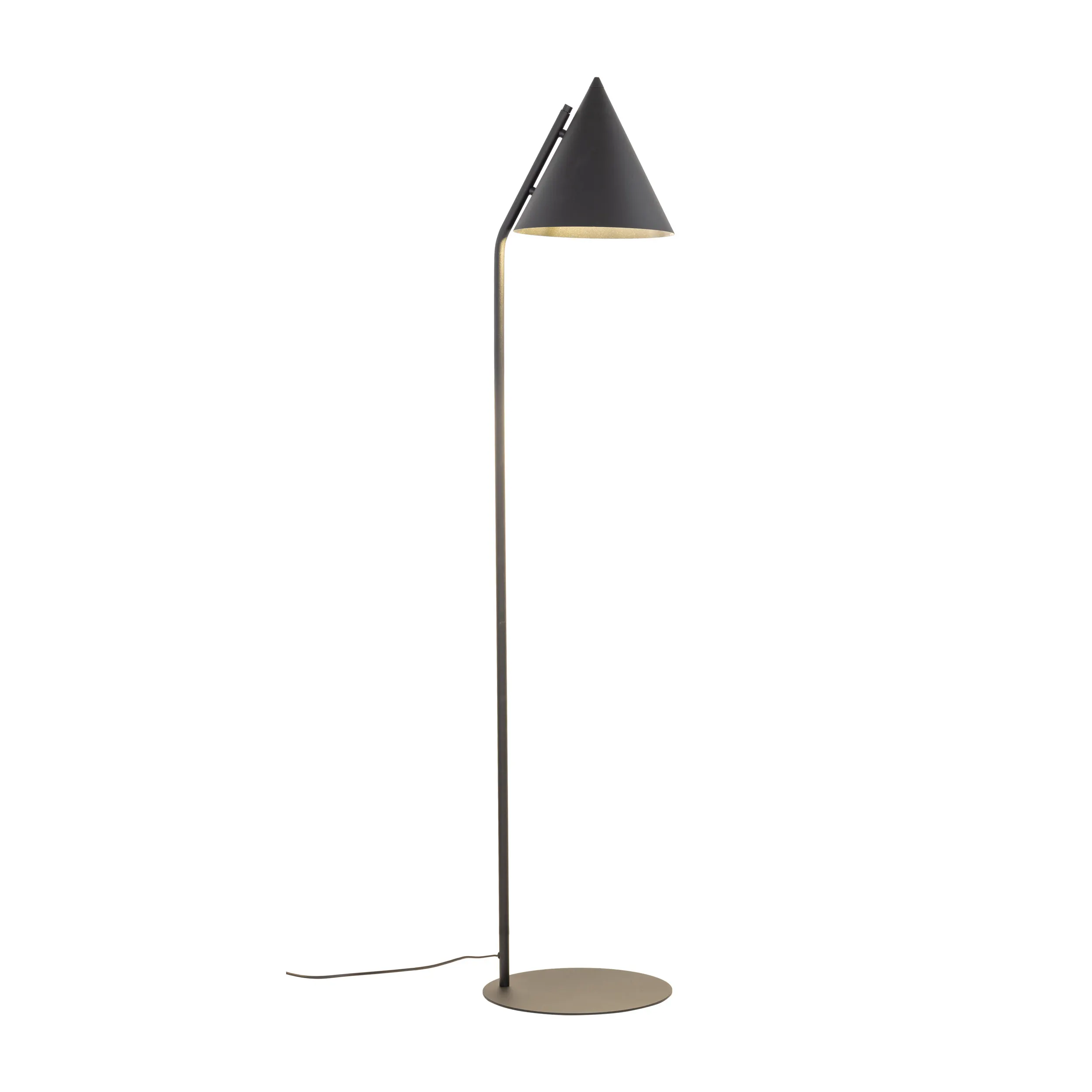 Lampa podłogowa CONO czarna 143x30cm - TK_16010