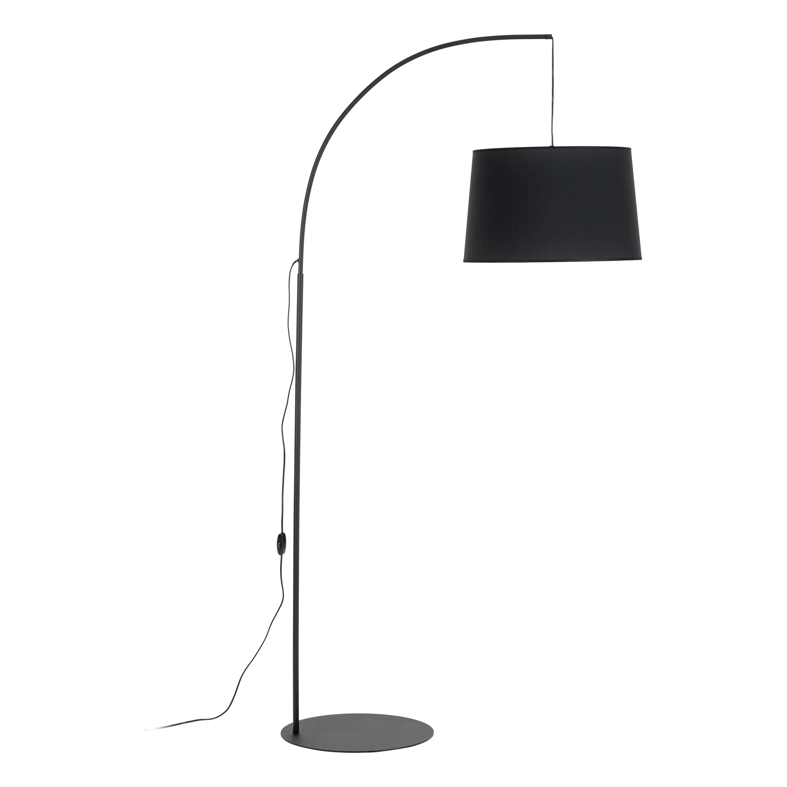 Lampa podłogowa ORTA czarna 200x90x45cm - TK_5417