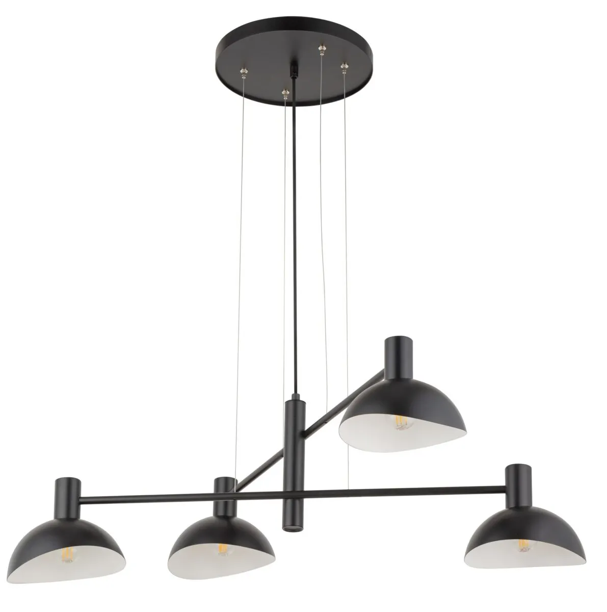 Lampa wisząca ARTIS 4 czarna