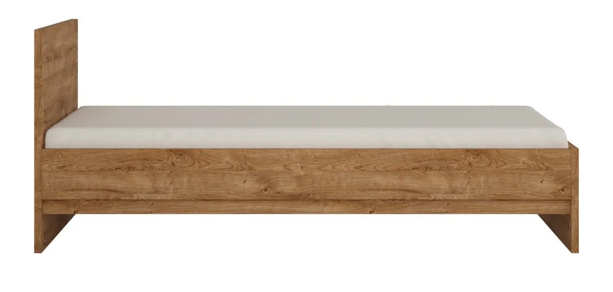 FRIBO FRIZ01 ŁÓŻKO 90 DĄB RIBBECK ZŁOTY — zdjęcie 3