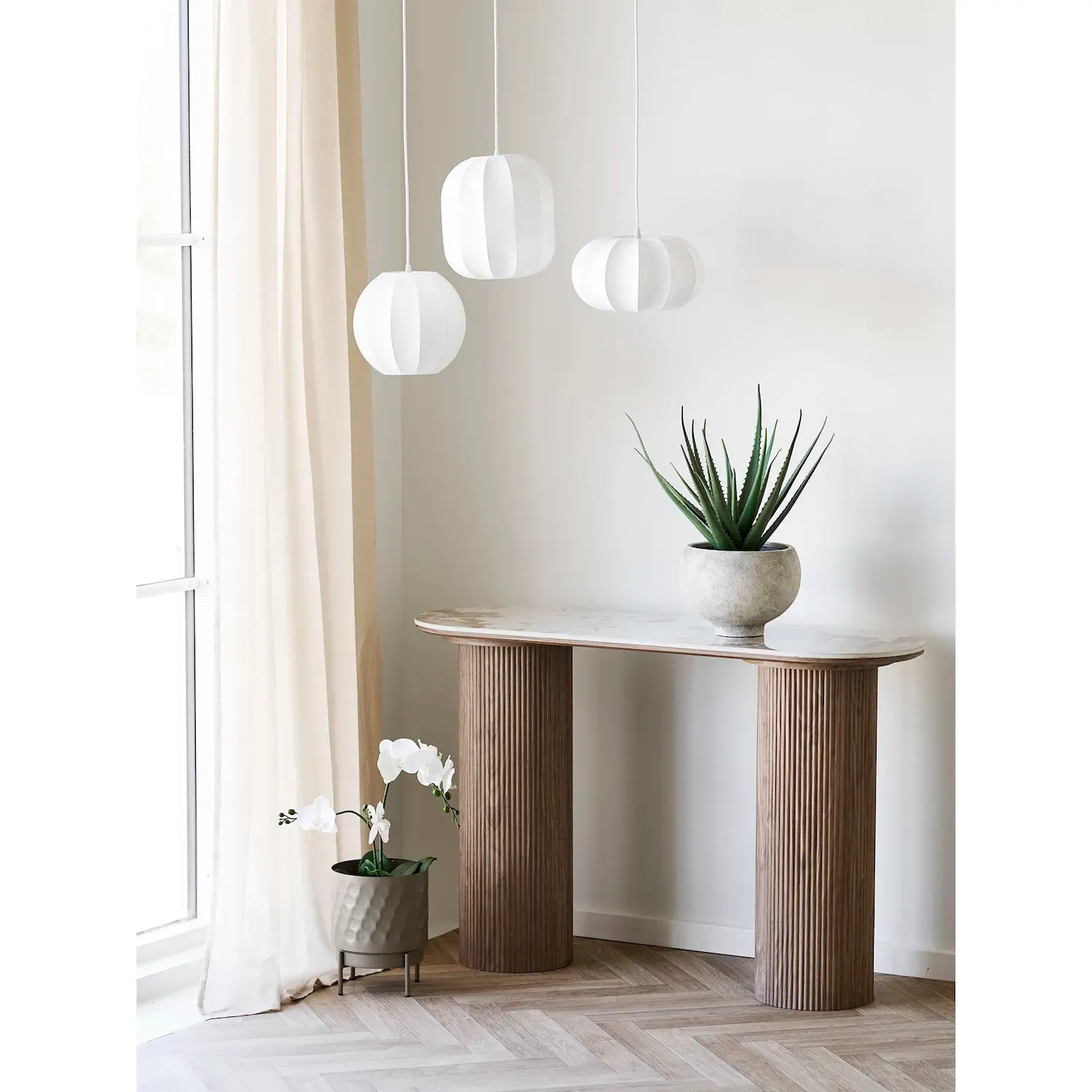 Lampa wisząca COVENTRY model 6406303 biała — zdjęcie 4