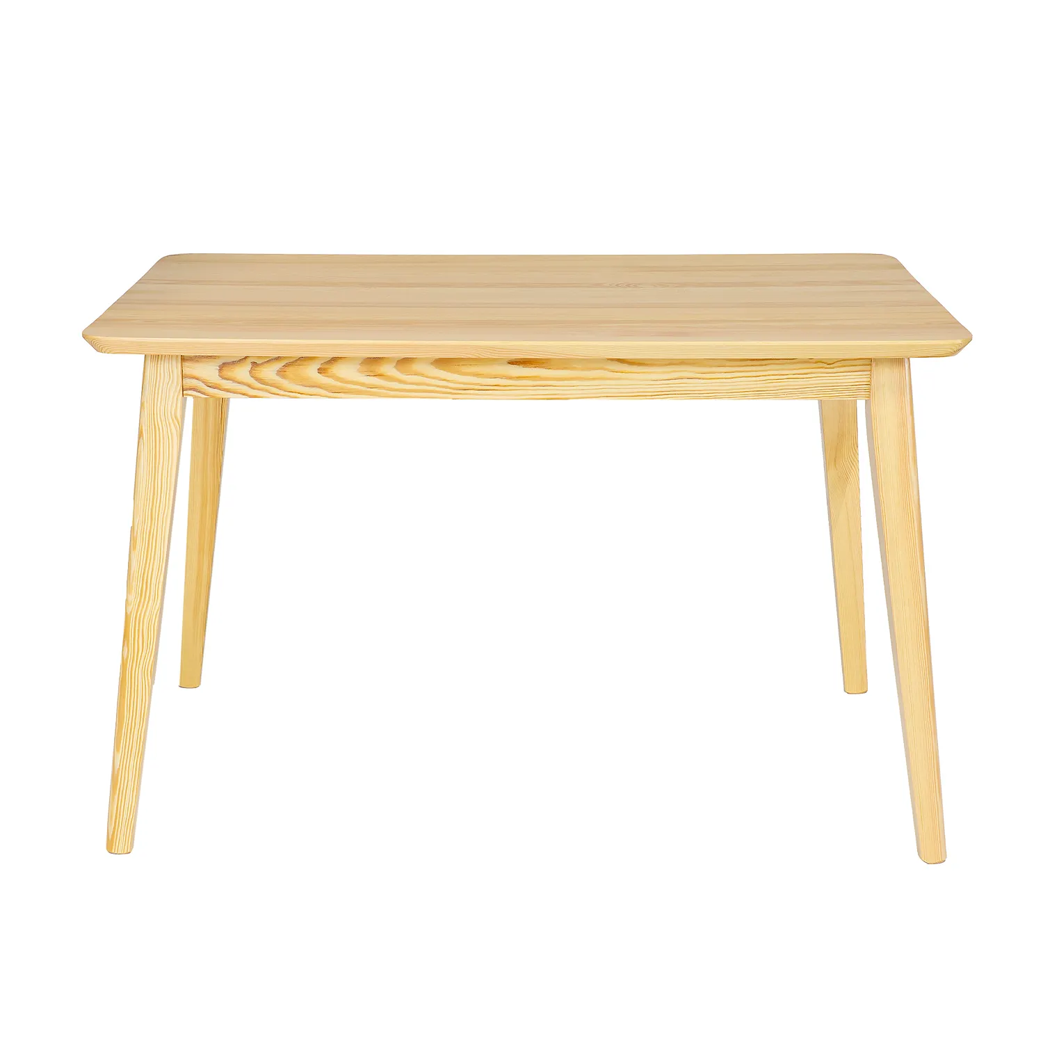 ST120 stół grubość blatu 2,5 cm S120 W75 G80 sosna naturalny DREWMAX - 52675