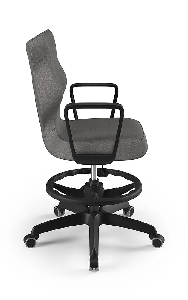 Krzesło młodzieżowe Norm czarny Monolith 33 rozmiar 5 WK+P - MB-L-5-B-C-MT33