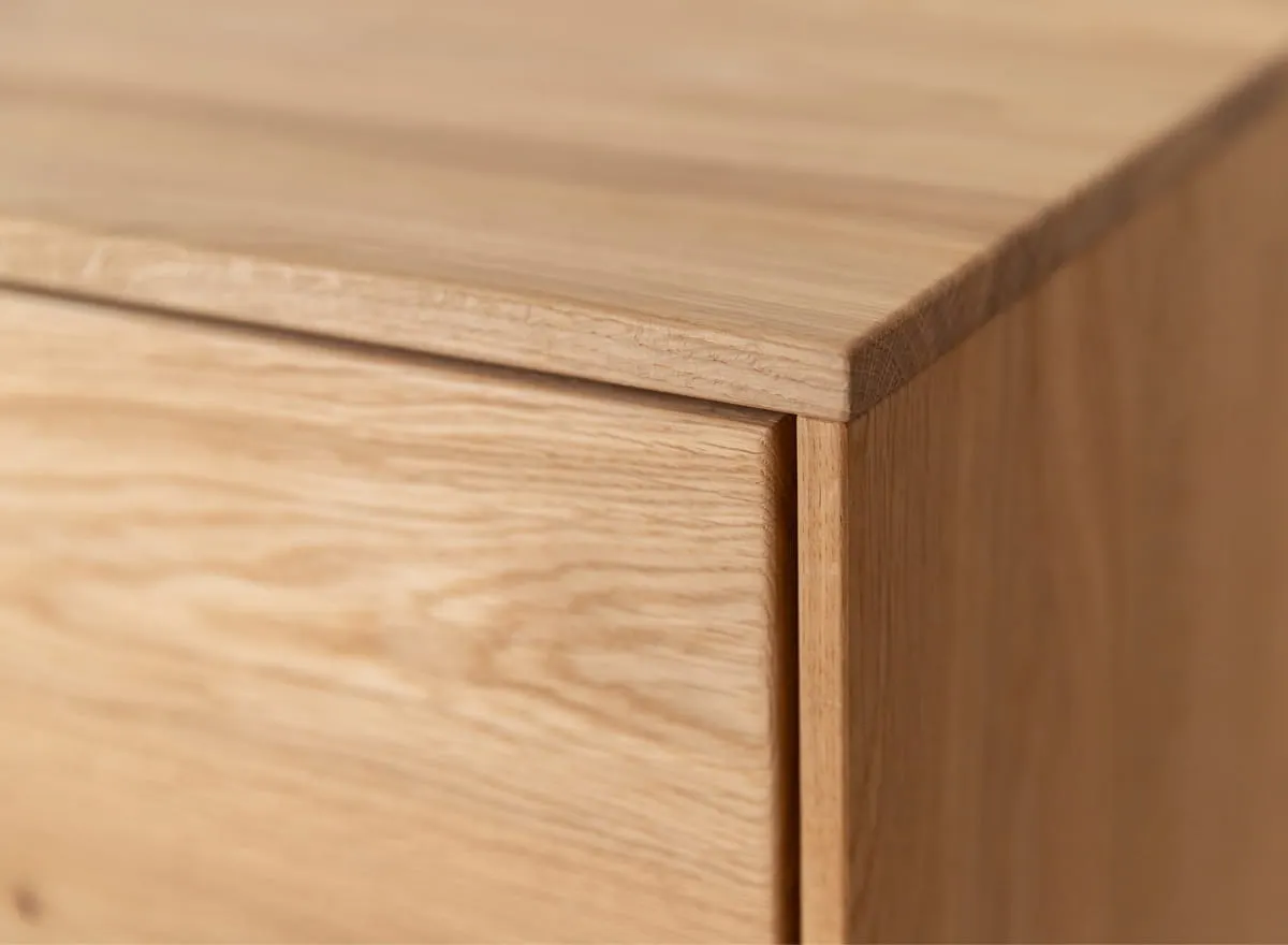 Komoda dębowa 3-drzwiowa TIRANO Dąb olejowany - ZITIR05N