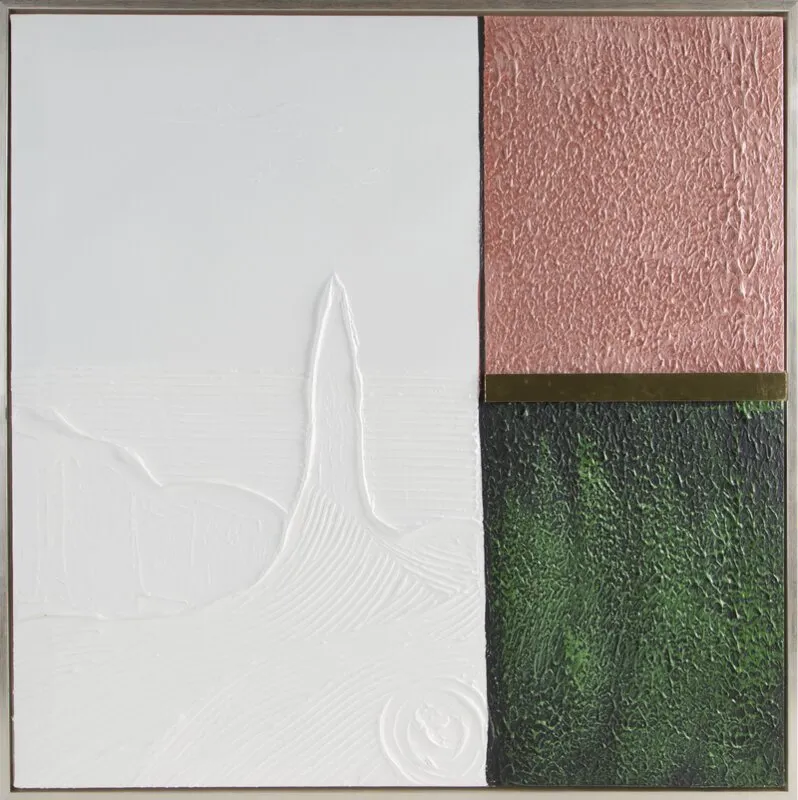 OBRAZ 645 80 X 80 CM BIAŁY — zdjęcie 4