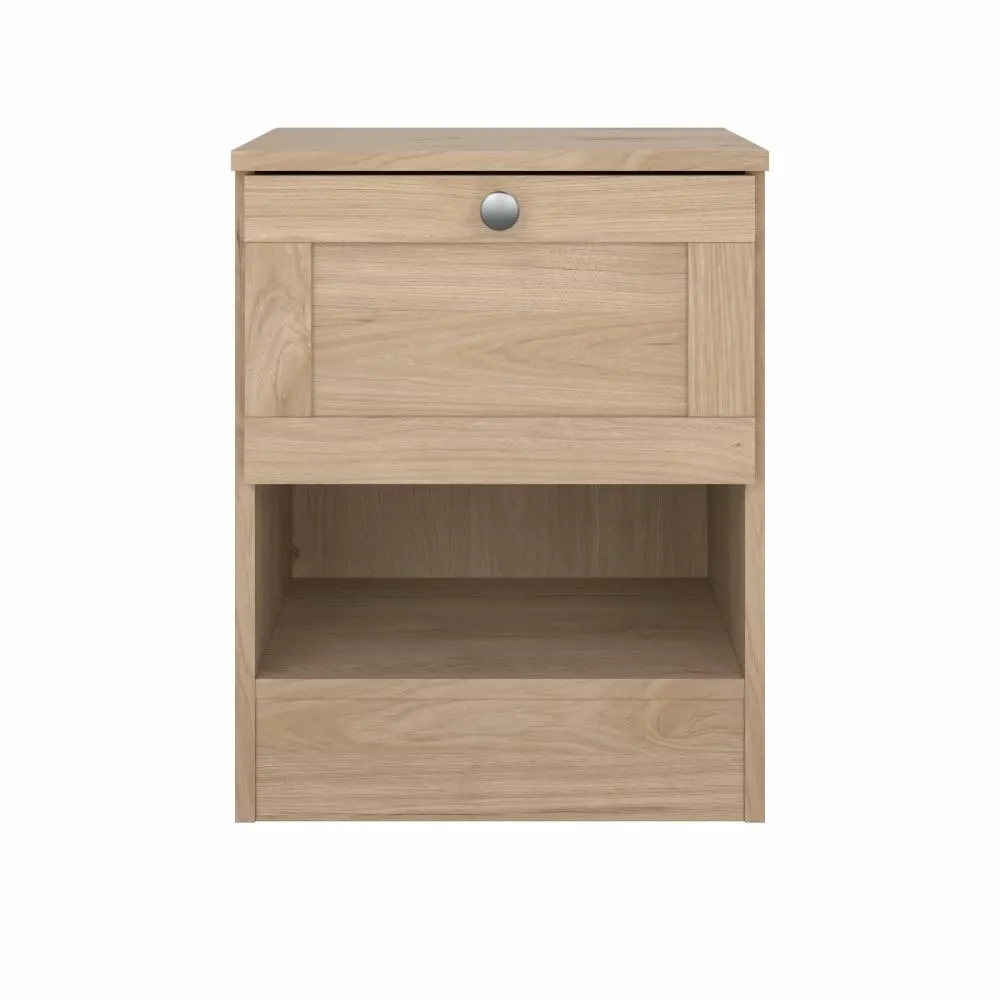 Szafka nocna z szufladą BILLUND 40 cm Jackson Hickory - TV_68056HLHL