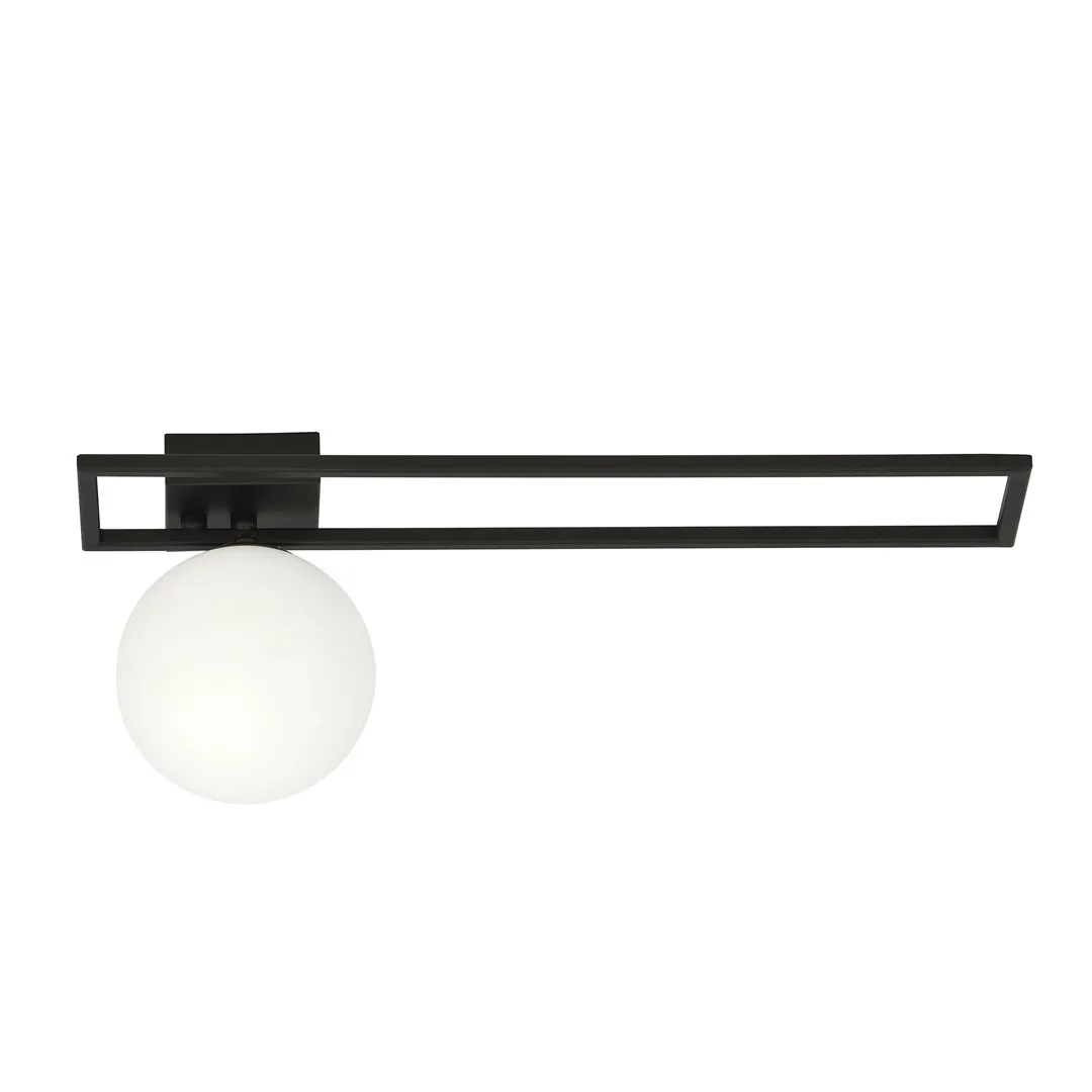 Lampa sufitowa IMAGO 1C czarny biały — zdjęcie 2