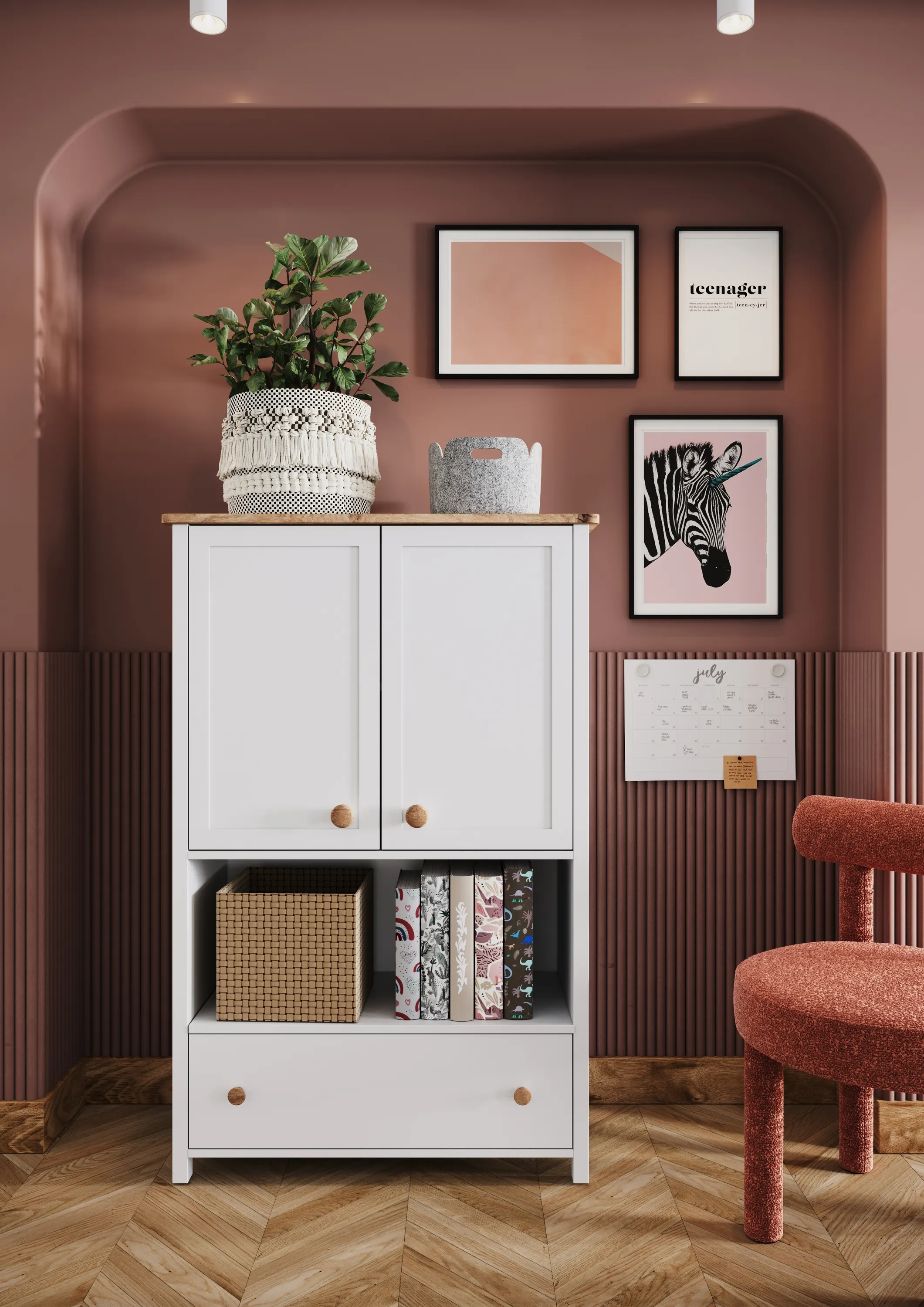 Komoda Story SO-11 biała - SO11BDN